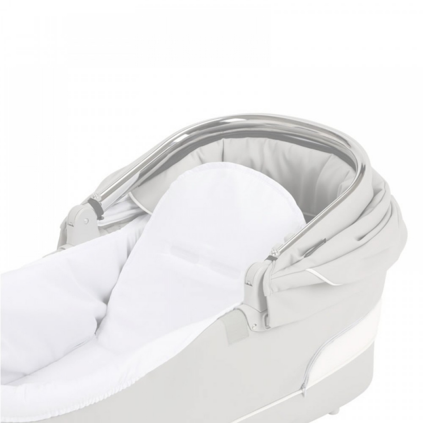 EX-DISPLAY Bebecar V-Pack Travel System - Pink Opal with bag/footmuff