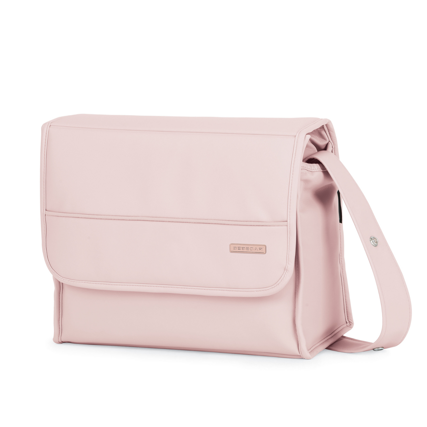 EX-DISPLAY Bebecar V-Pack Travel System - Pink Opal with bag/footmuff