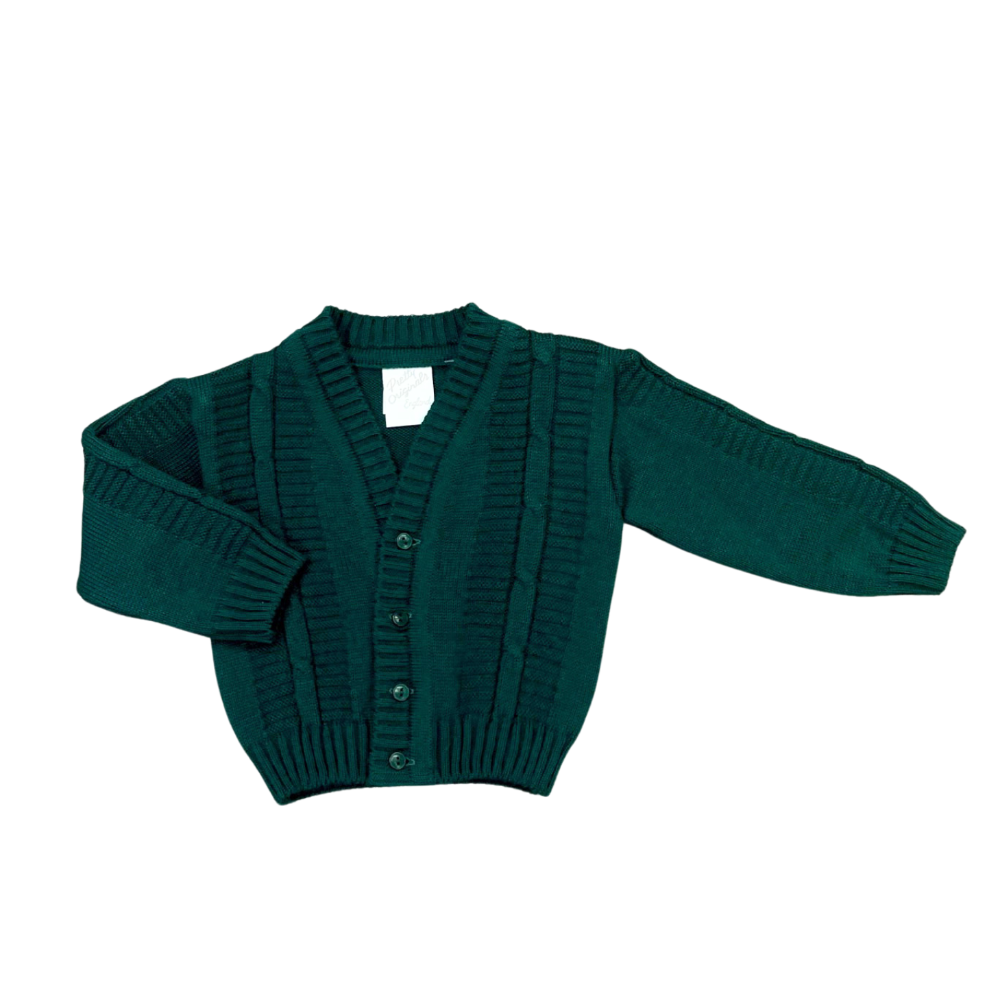 Pretty Originals Bottle Green Cardigan