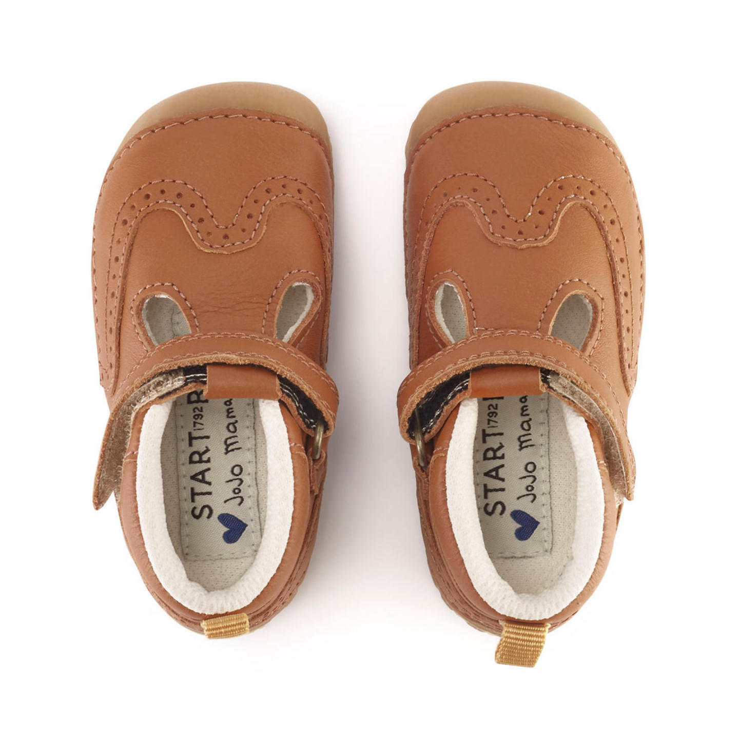 Start Rite Share Tan Leather Pre-Walker
