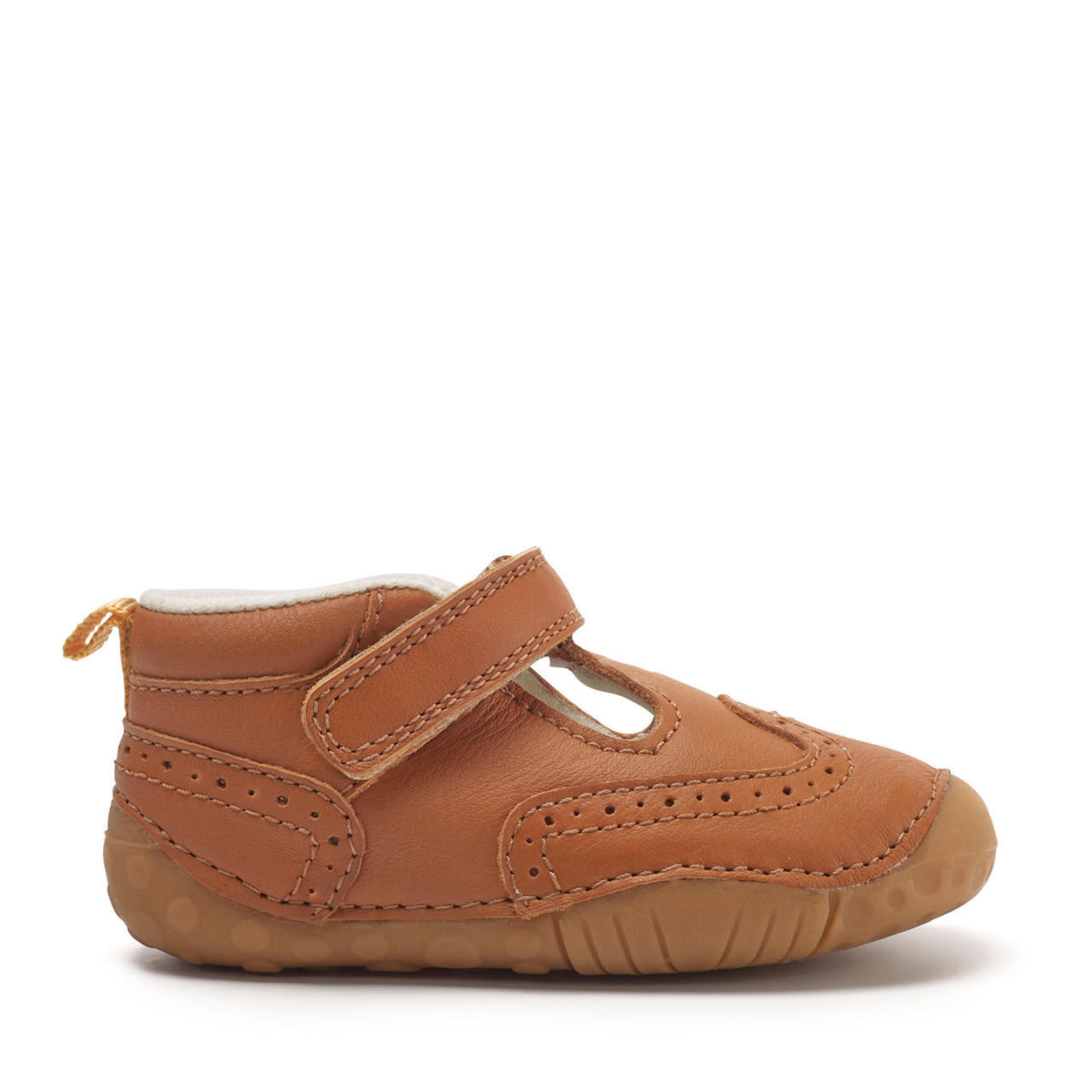 Start Rite Share Tan Leather Pre-Walker