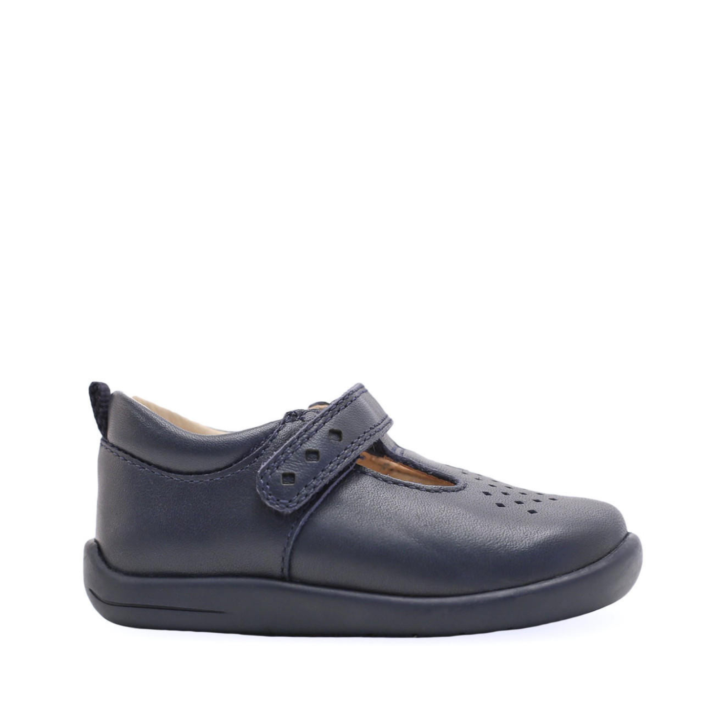 Start Rite Jigsaw Boys Navy Riptape First Walking Shoe