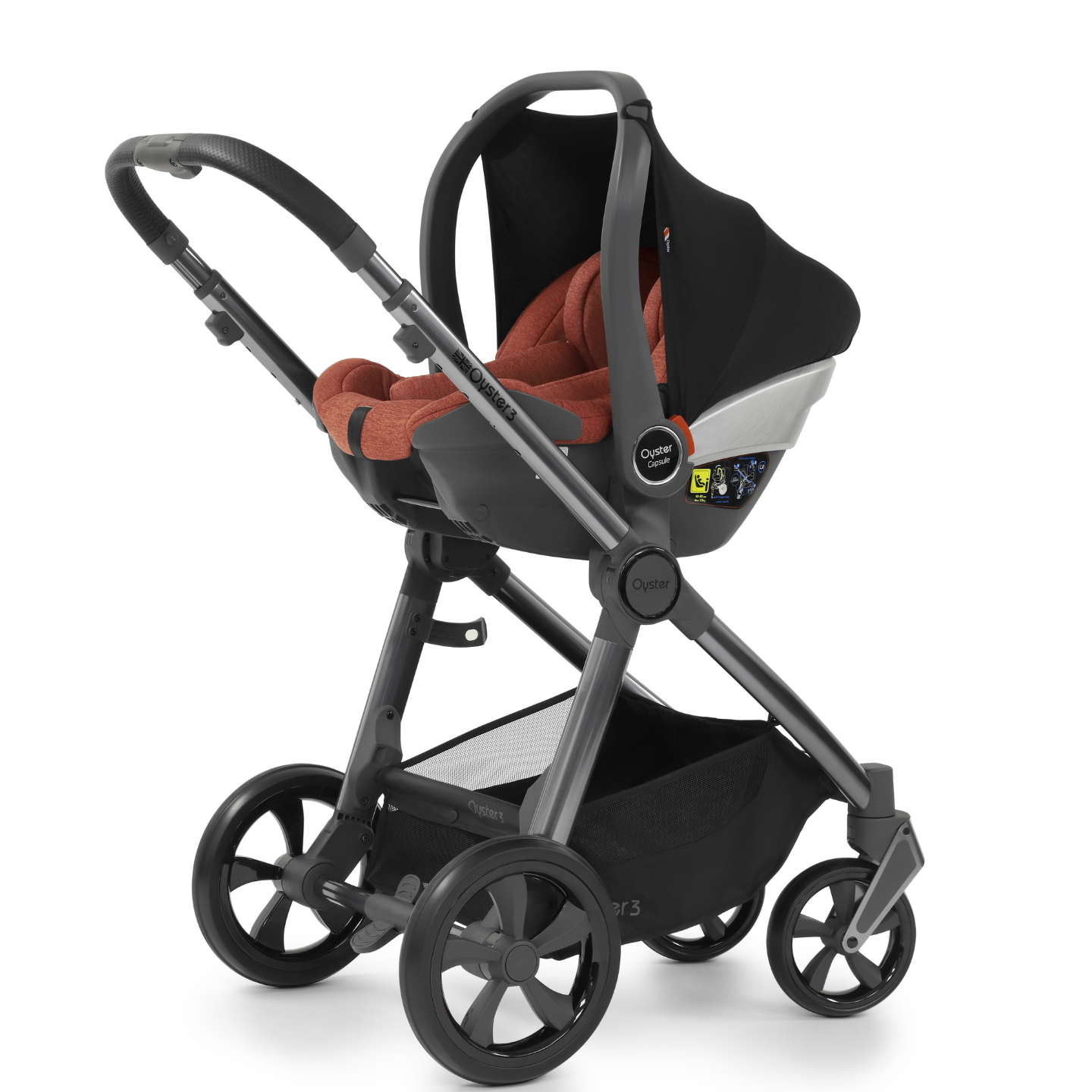 EX- DISPLAY Oyster 3 Luxury Bundle - Ember/Gun Metal