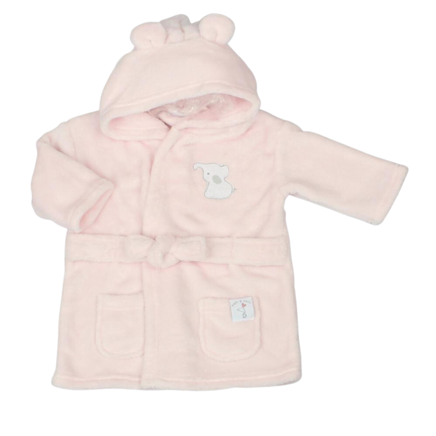 Pink Elephant Dressing Gown & Pyjama set