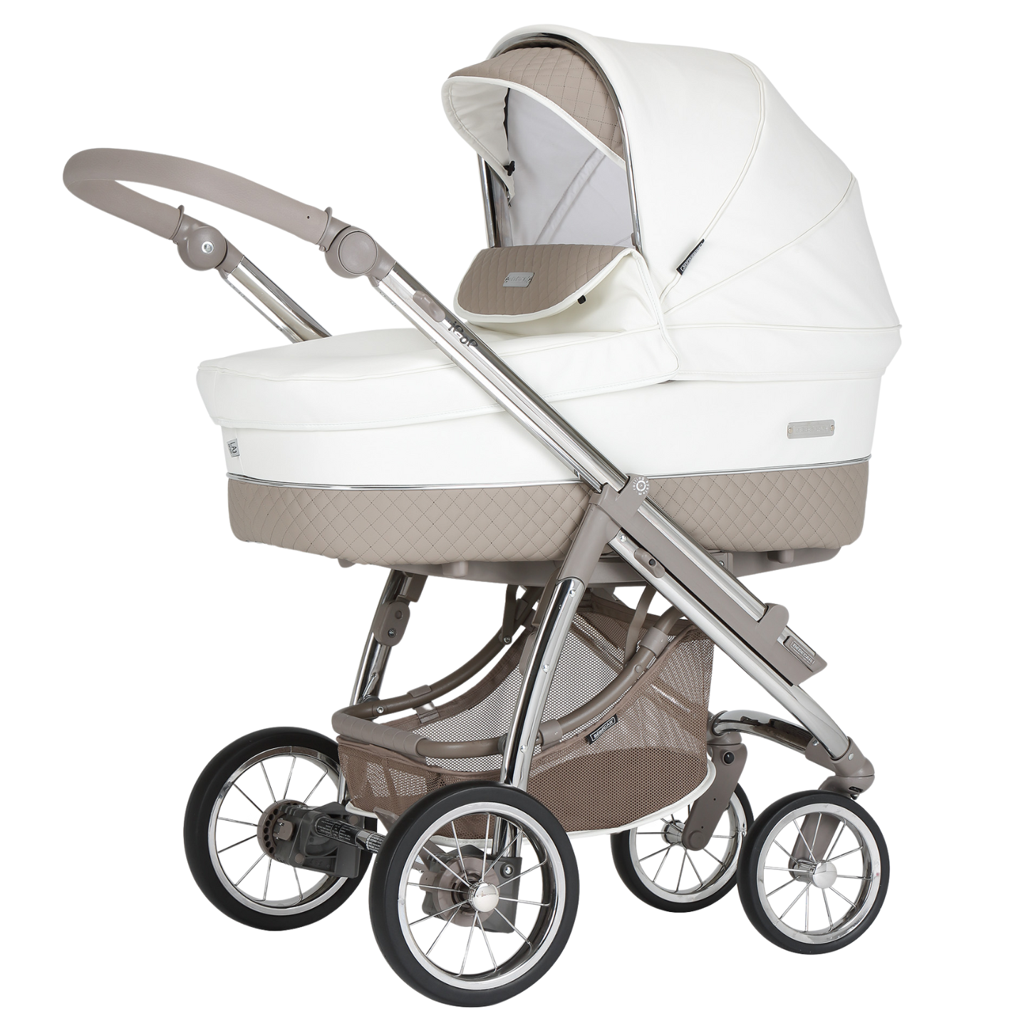 Bebecar Trio Ip-Op XL Classic Travel System - Iced Mocha