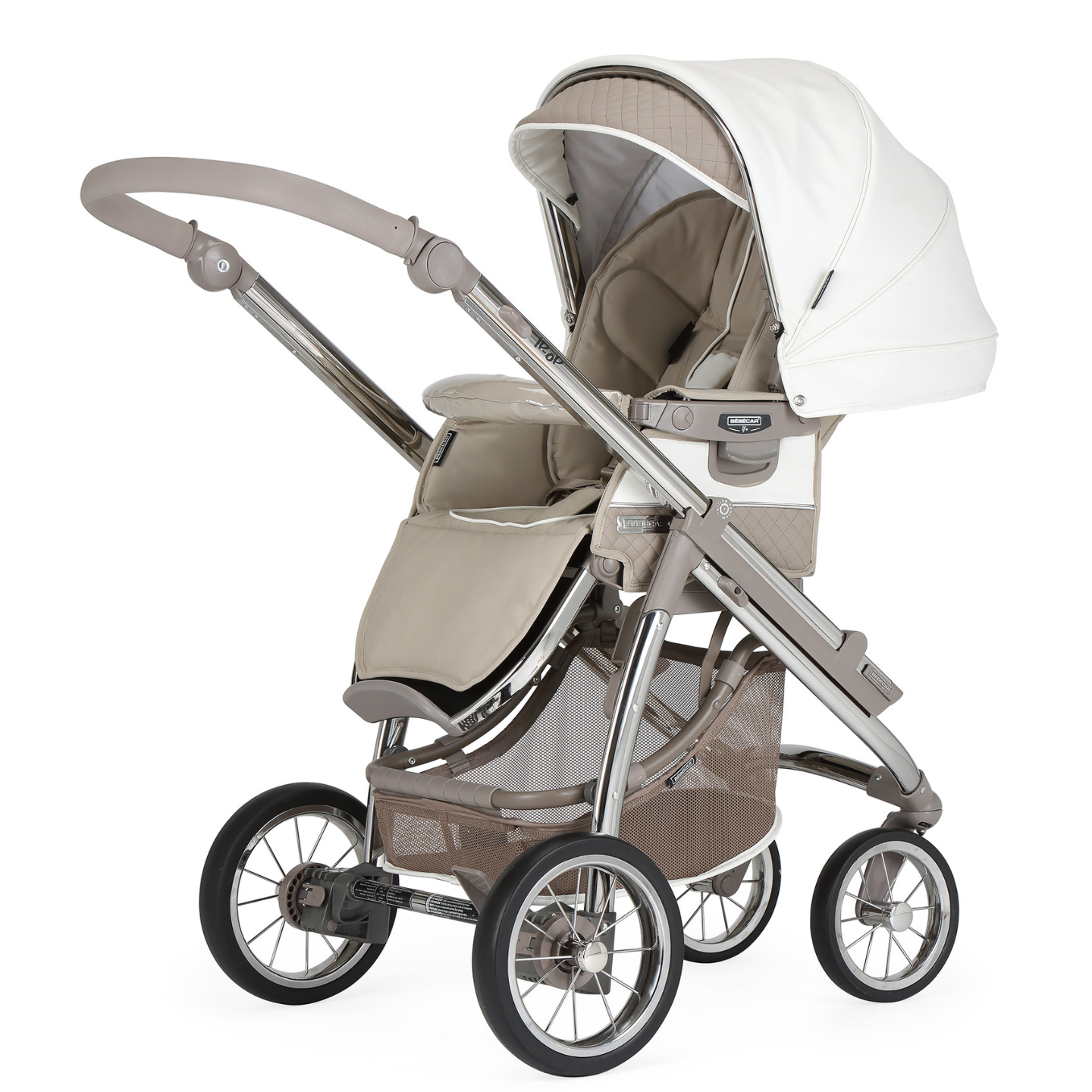 Bebecar Trio Ip-Op XL Classic Travel System - Iced Mocha