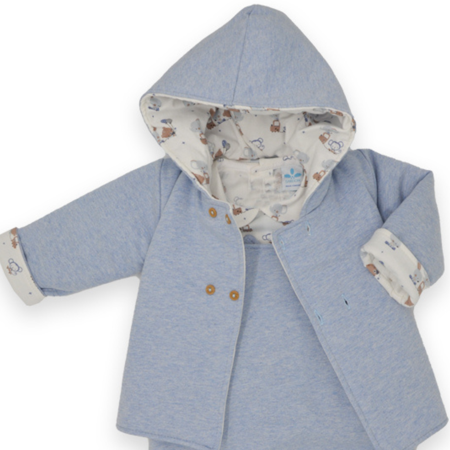 Sardon Boys Dungaree & Jacket Set