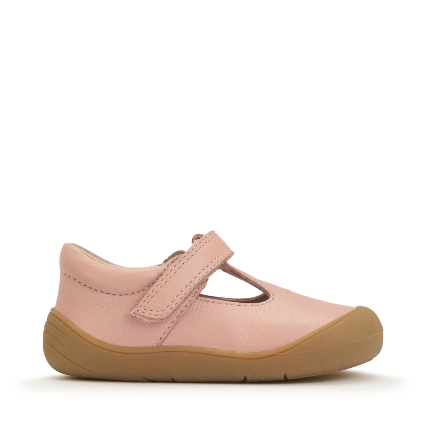 Start Rite Charms Dusky Pink Leather Girls First Walking Shoe