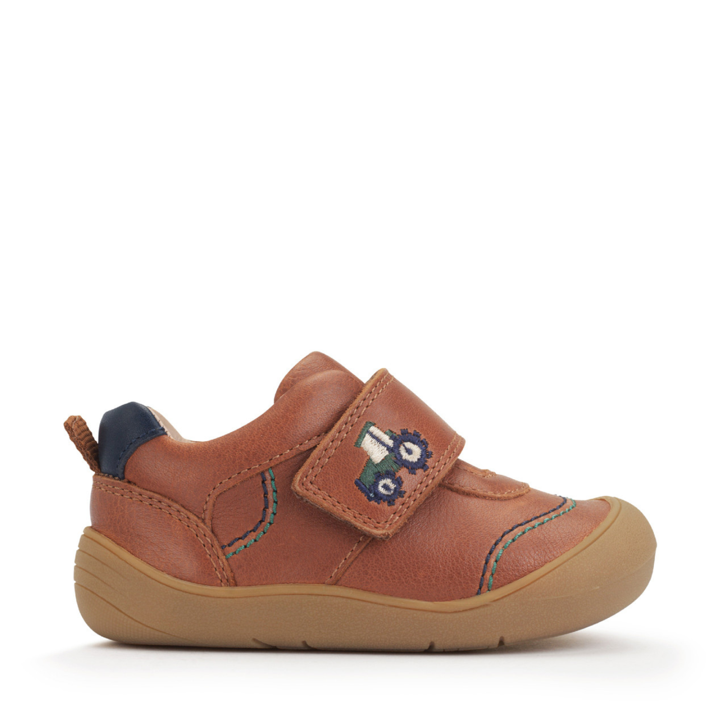 Start Rite Harvest Tan Leather First Walking Shoes