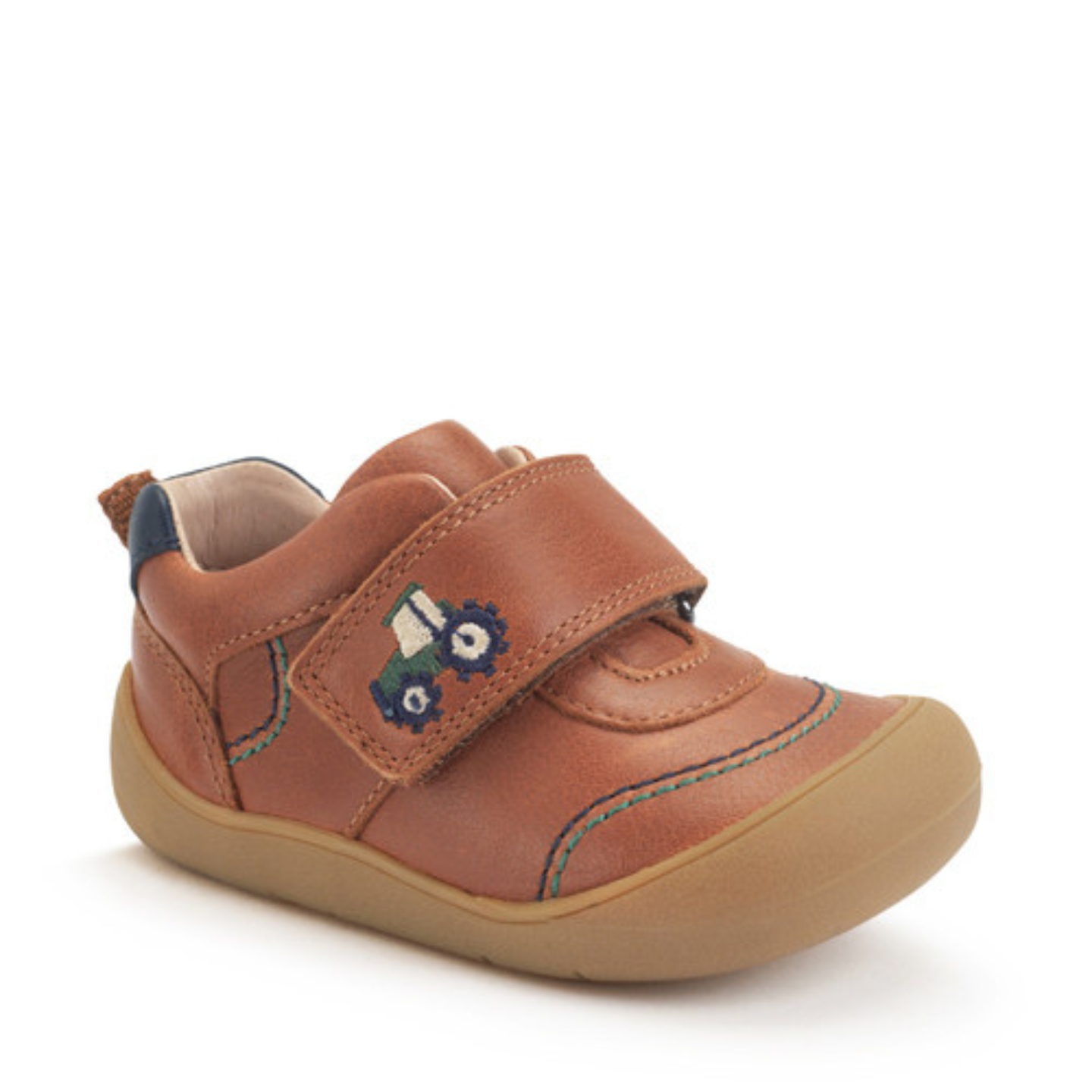 Start Rite Harvest Tan Leather First Walking Shoes
