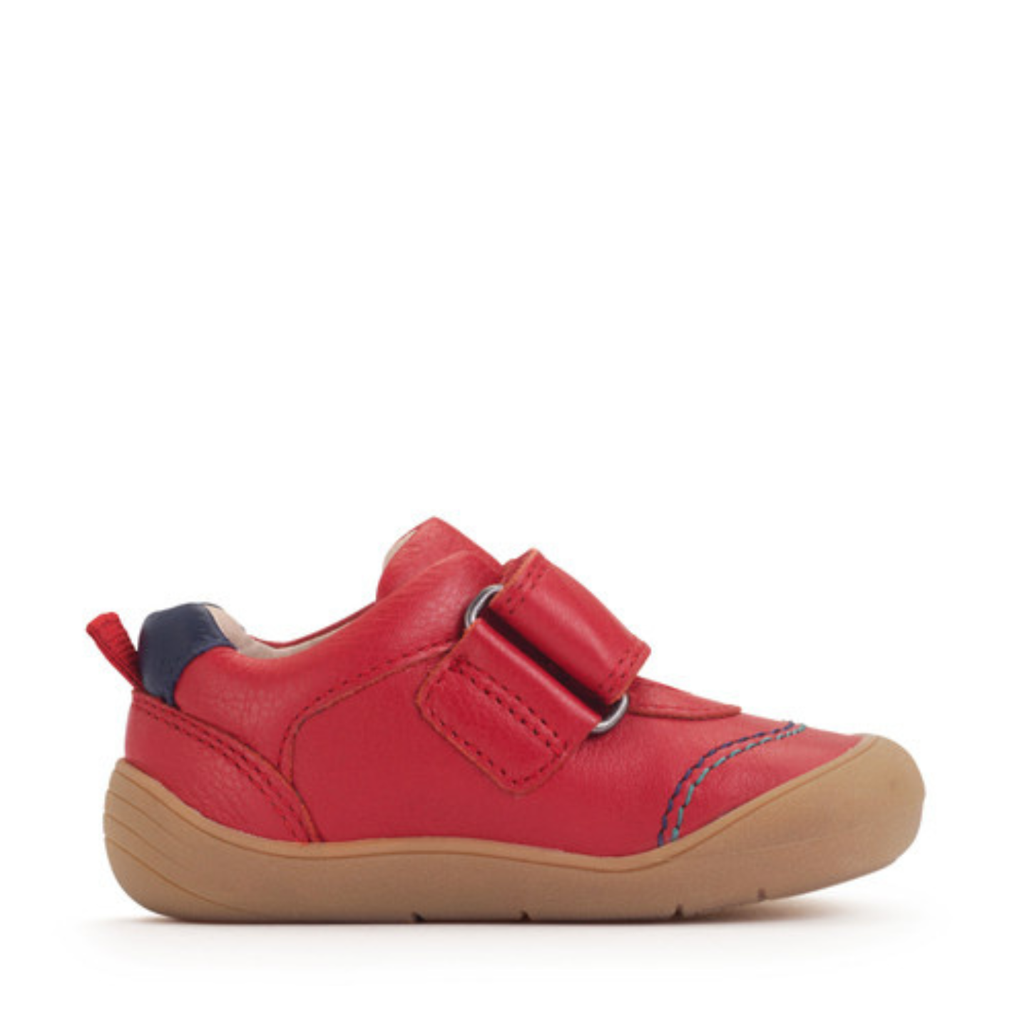 Start Rite Harvest Red Leather First Walking Shoes