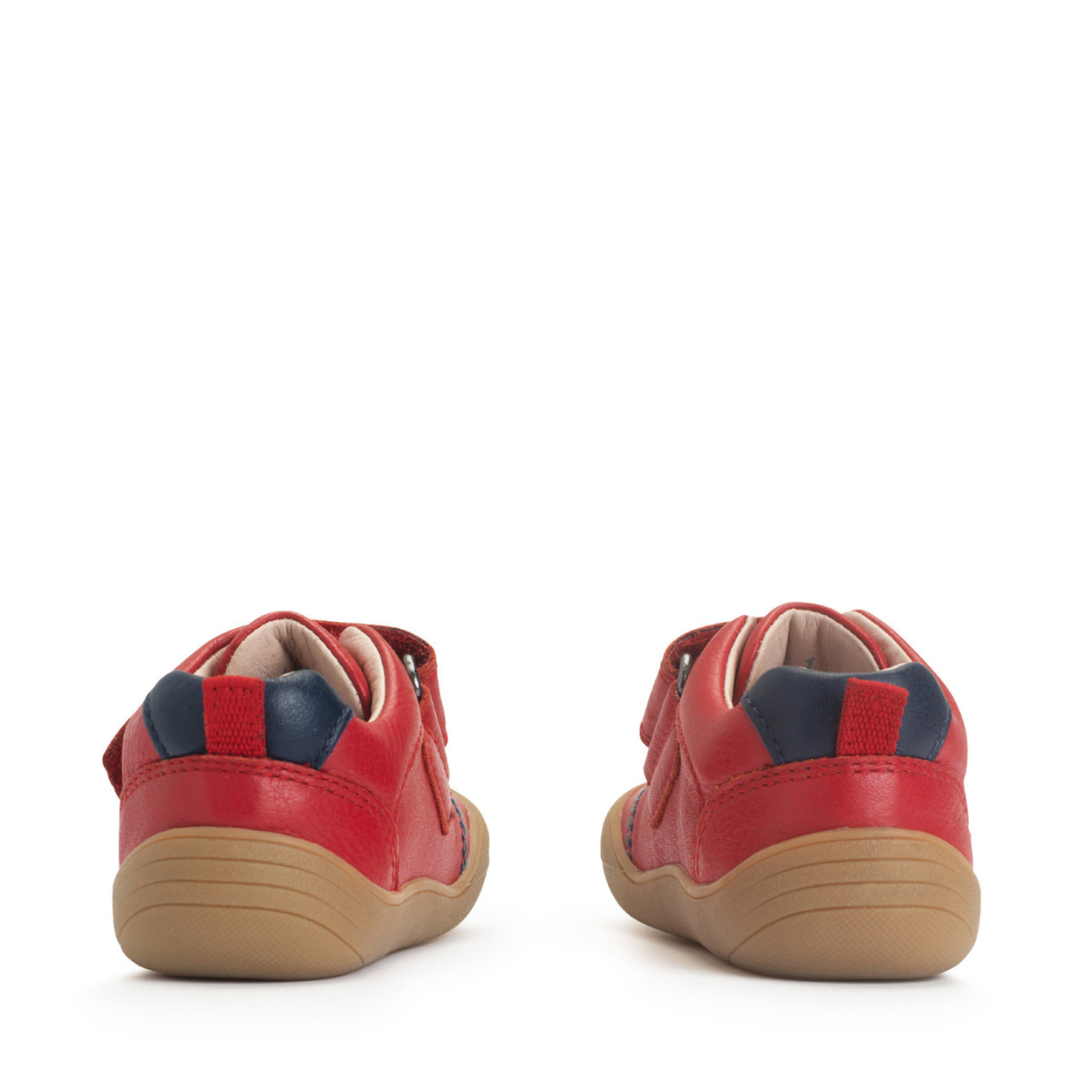 Start Rite Harvest Red Leather First Walking Shoes