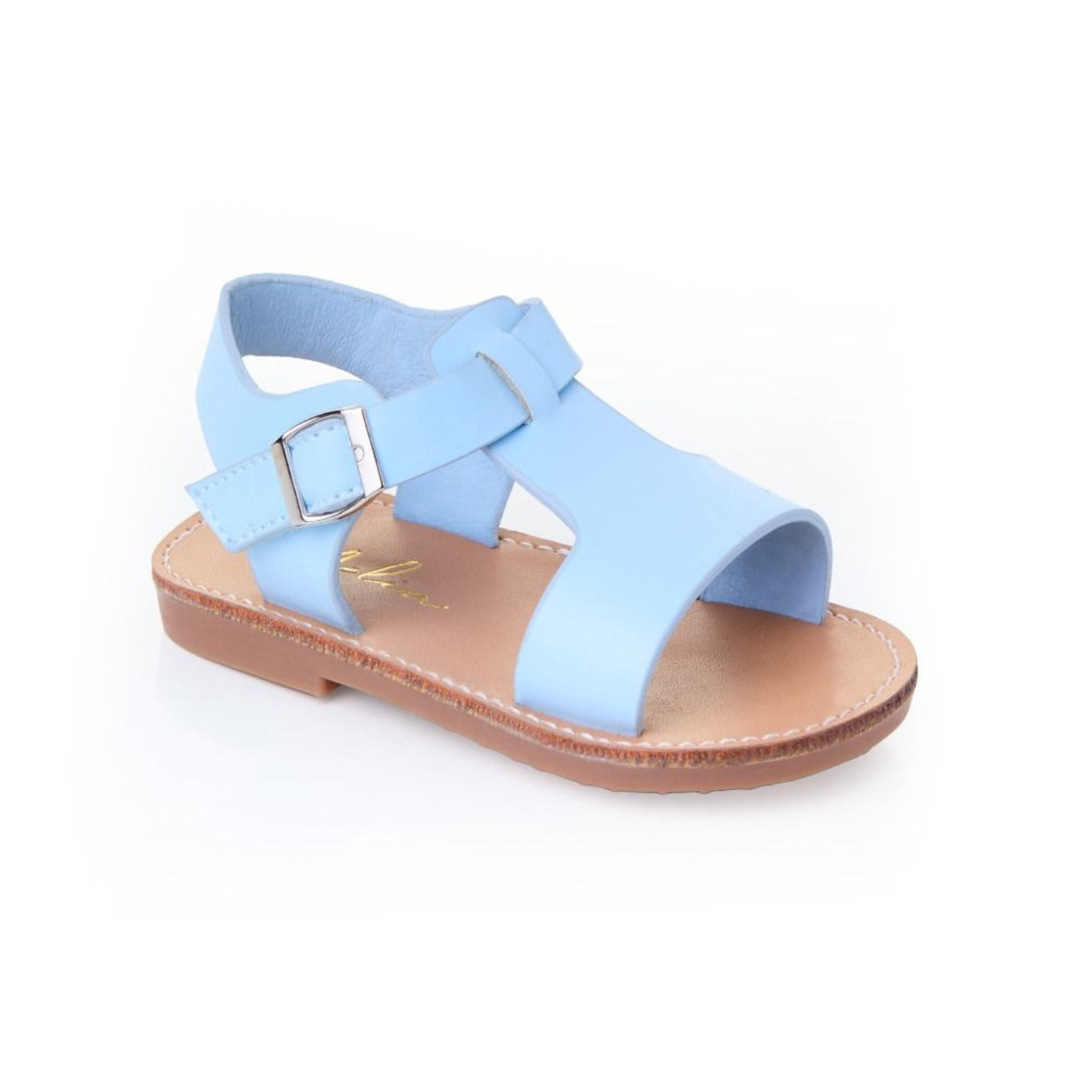 Wyatt Blue Sandals