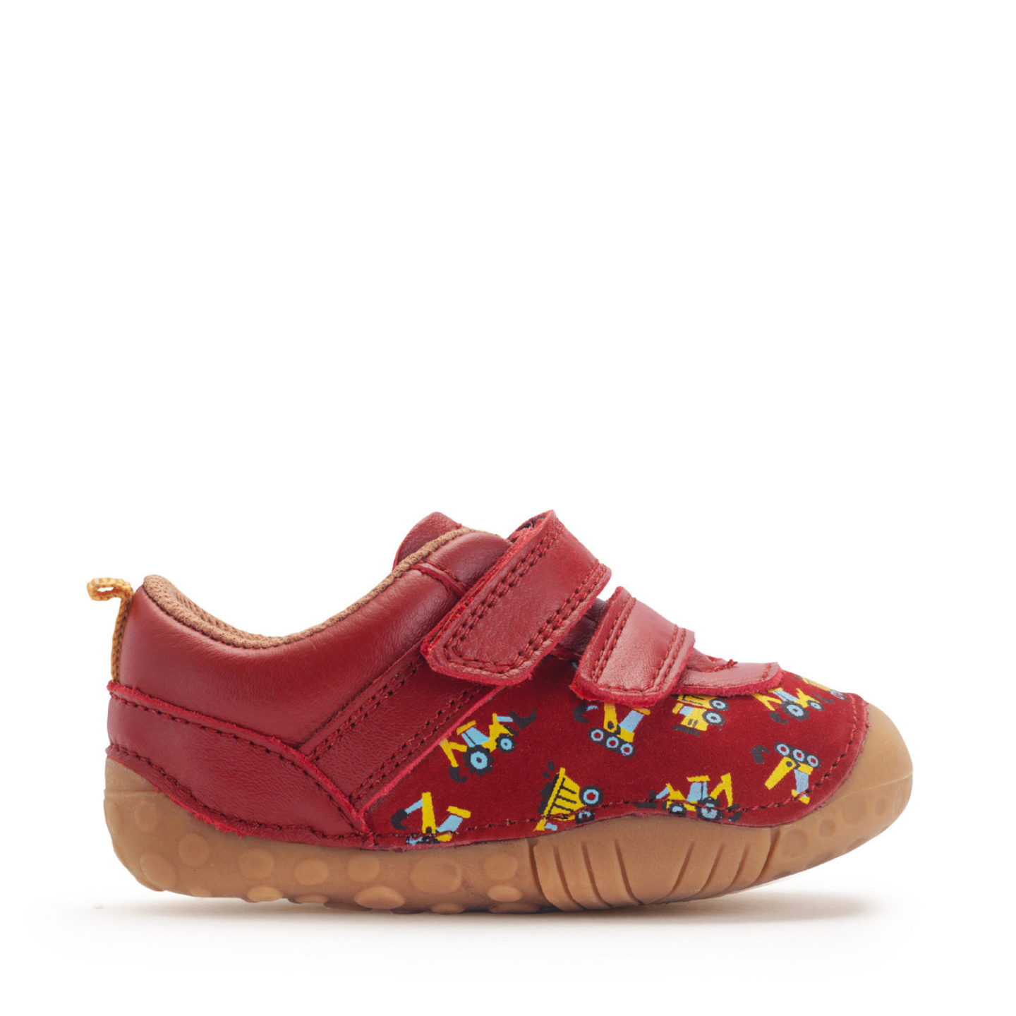 Start Rite Little Smile Red Digger Leather Pre Walking Shoe
