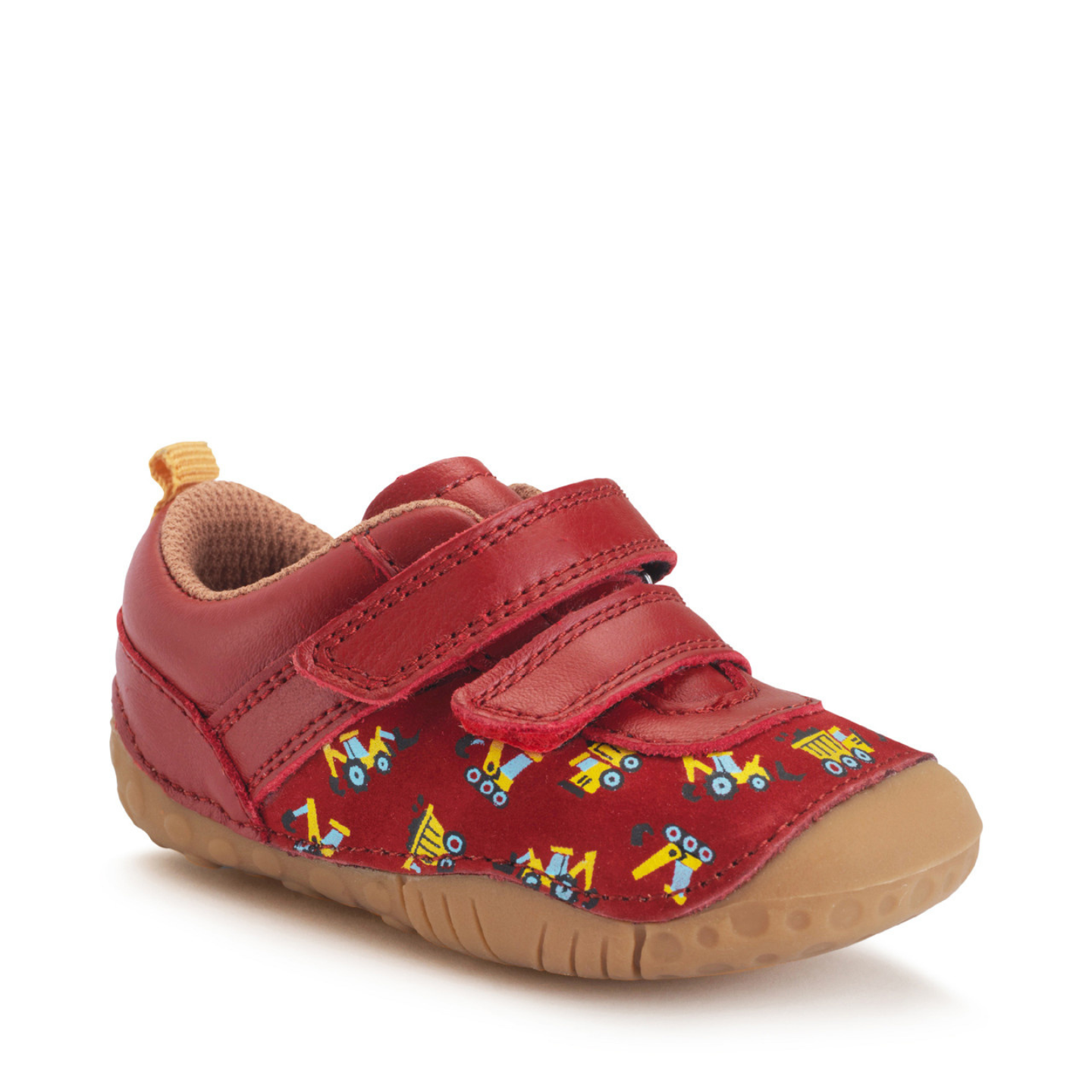 Start Rite Little Smile Red Digger Leather Pre Walking Shoe