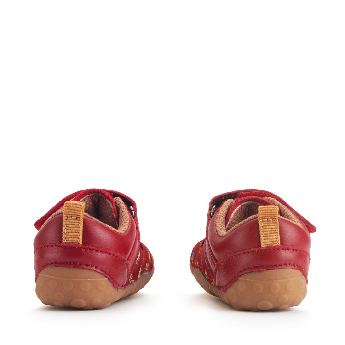 Start Rite Little Smile Red Digger Leather Pre Walking Shoe