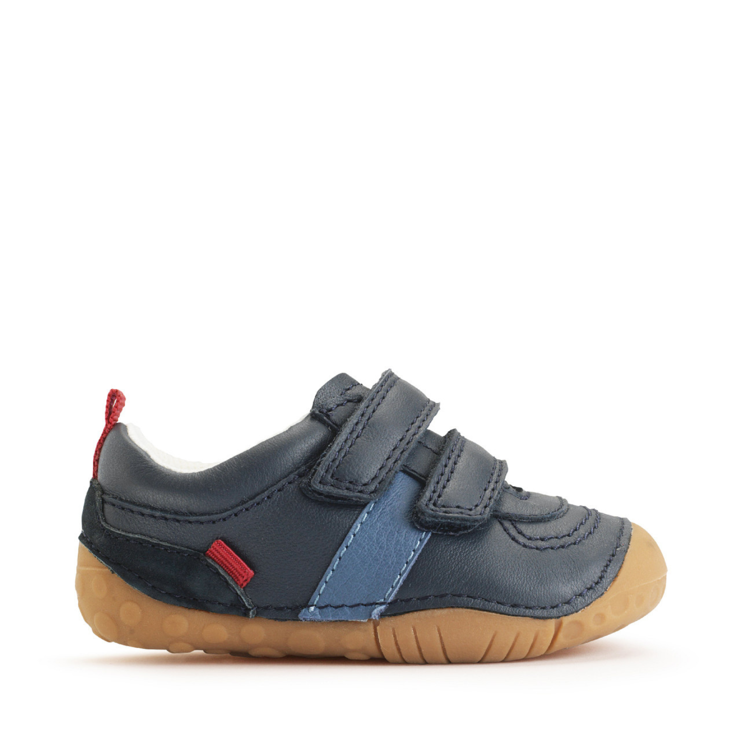 Start Rite Zap Navy Leather Pre Walking Shoe