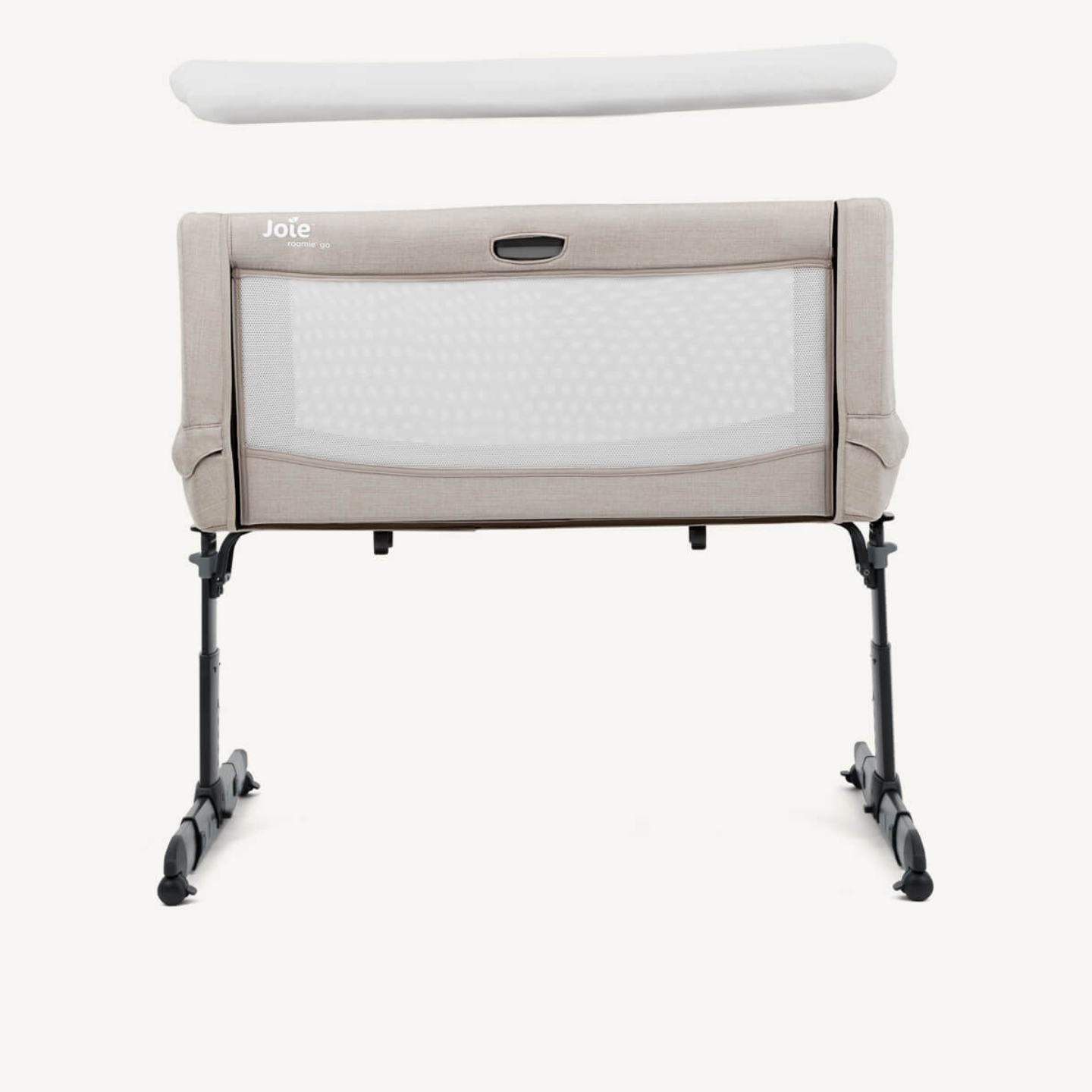 Joie Roomie Go Bedside Travel Crib - Clay