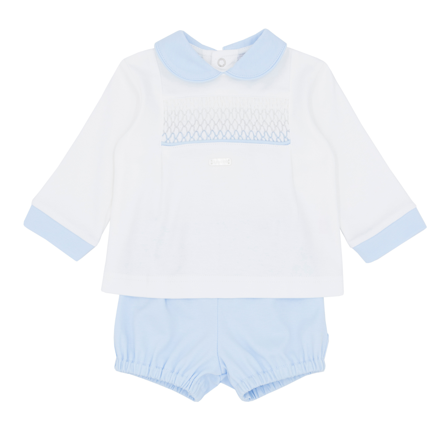Amore Boys Blue Smock Jam Pant Set