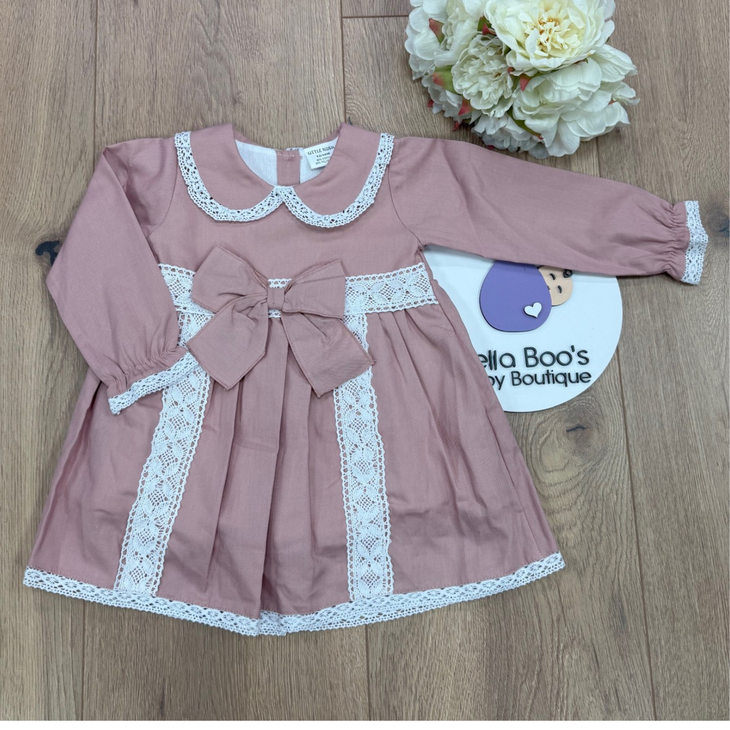 Girls Dress With Bow