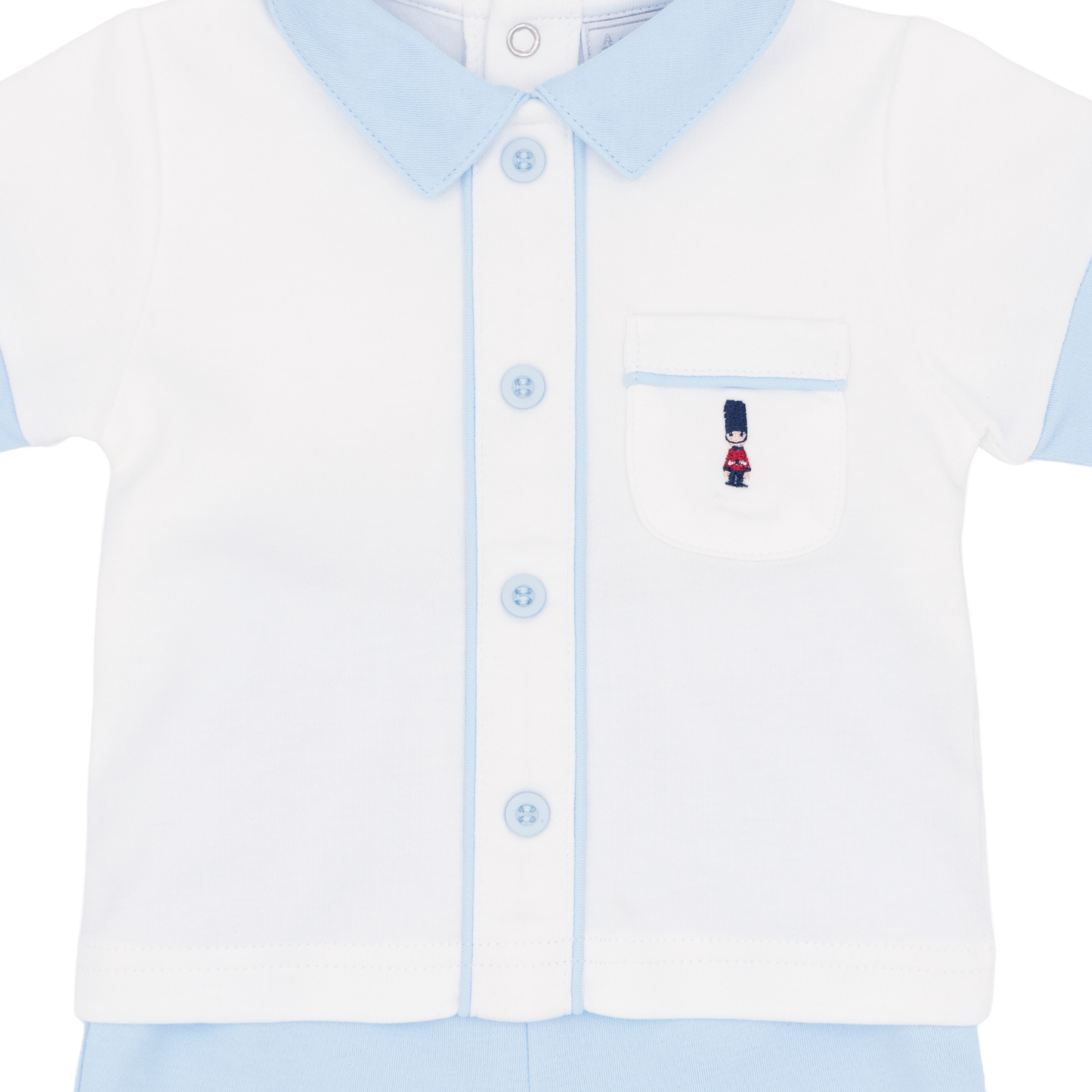 Amore Boys Blue Polo & Short Set