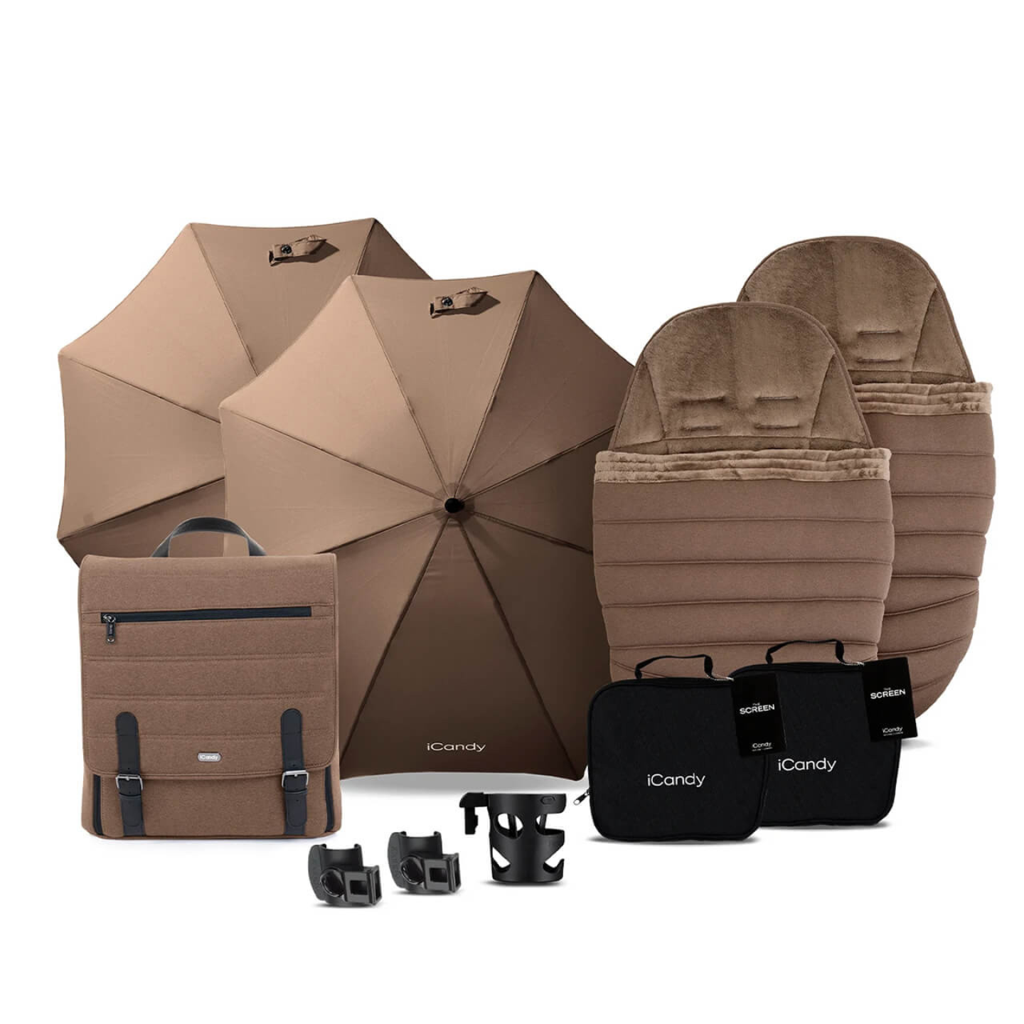 EX-DISPLAY iCandy Peach 7 Coco Double Complete Bundle With Cocoon Car Seat & Base