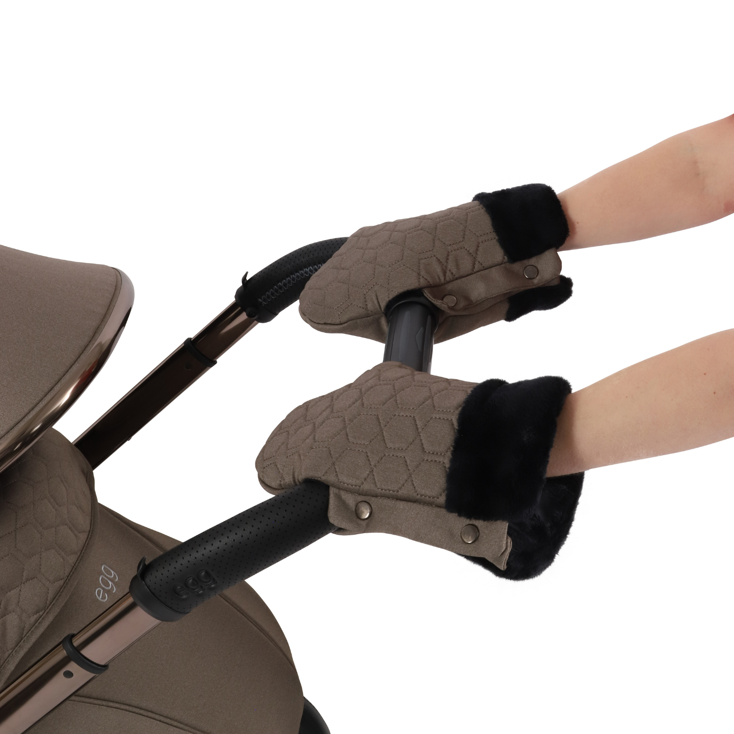 Egg Handmuffs - Mink
