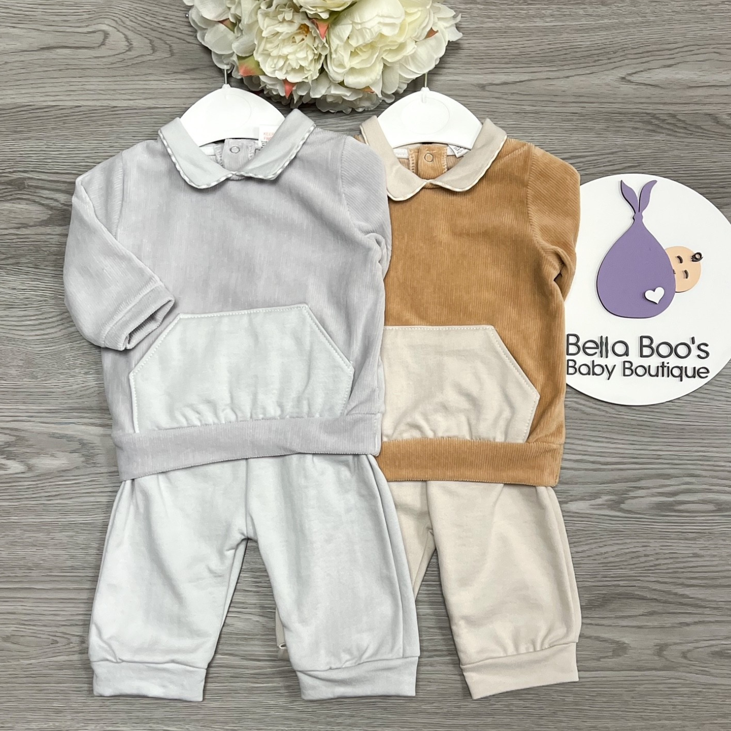 Boys Camel Two Piece Set