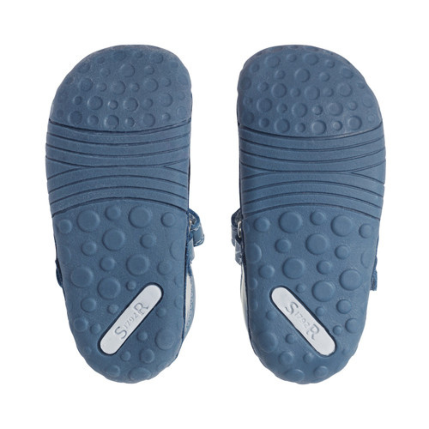 Start Rite Wiggle China Blue Patent Rip Tape Pre Walker