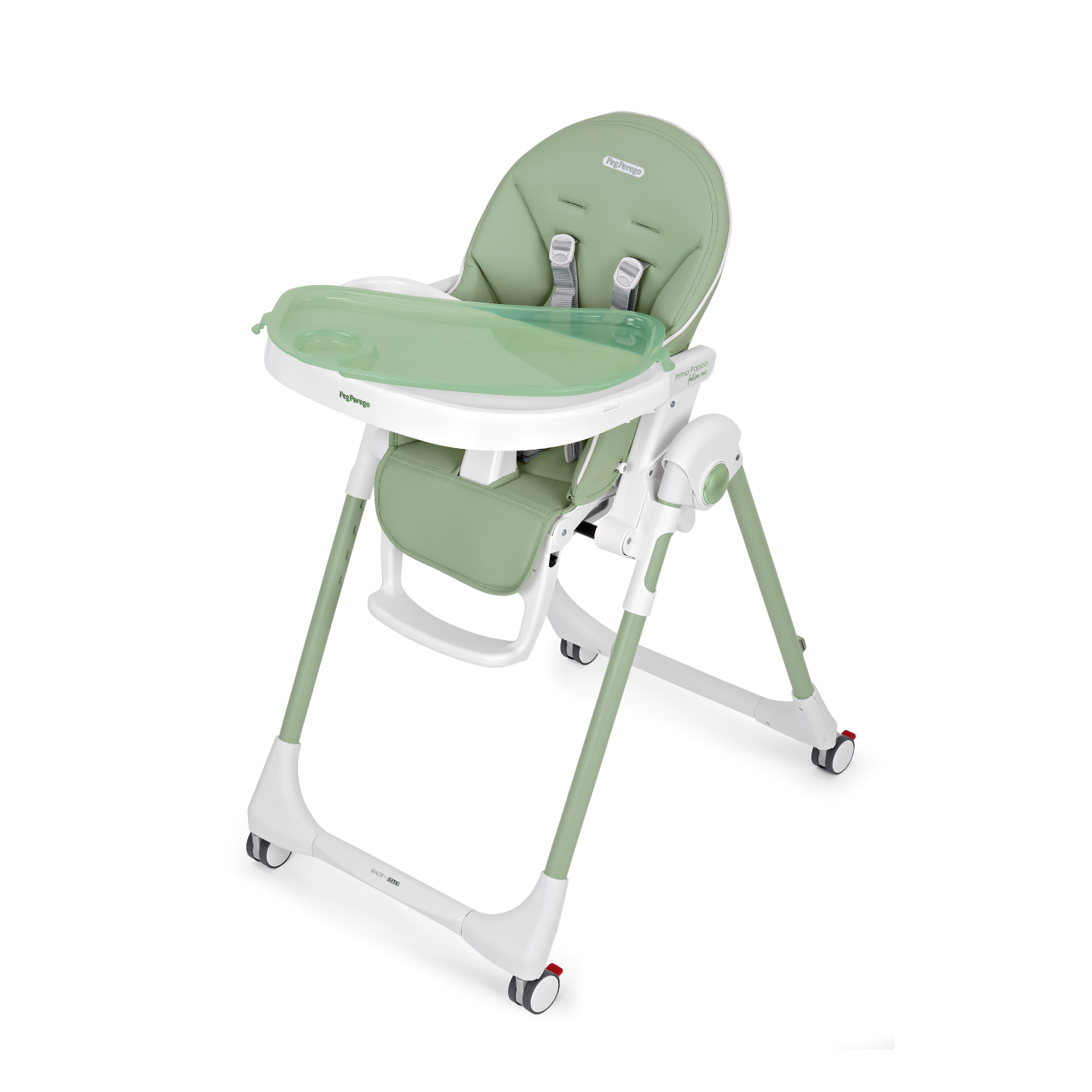 Peg Perego Prima Pappa Follow Me Highchair - Mint