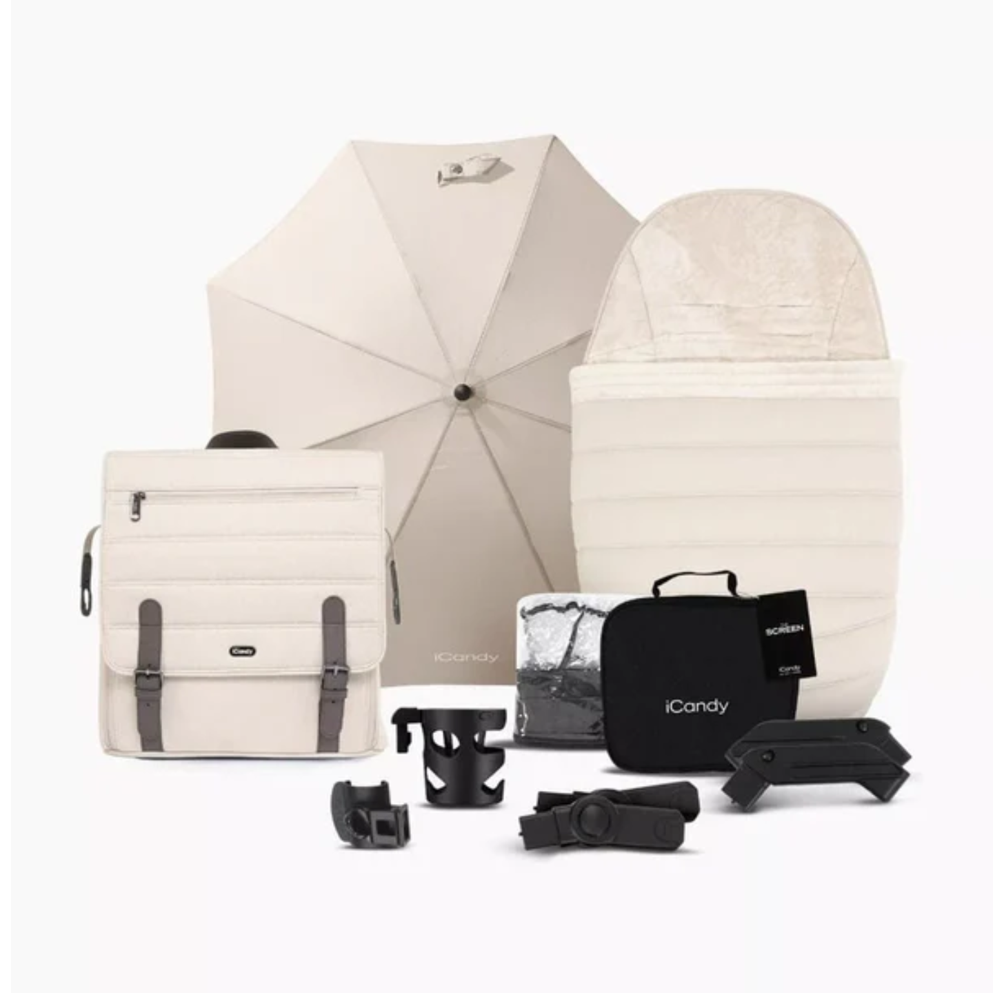 EX-DISPLAY iCandy Peach 7 Biscotti Complete Bundle With Cocoon Car Seat & Base