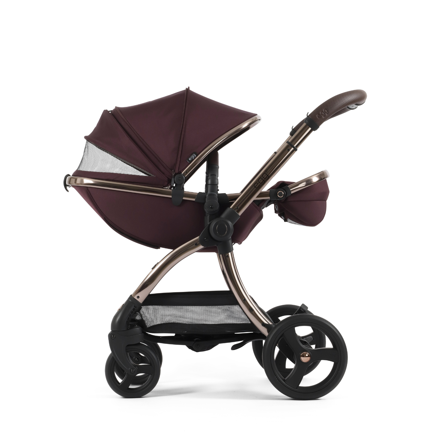 Egg3 Luxury 8 Piece i-Size Bundle - Mulberry