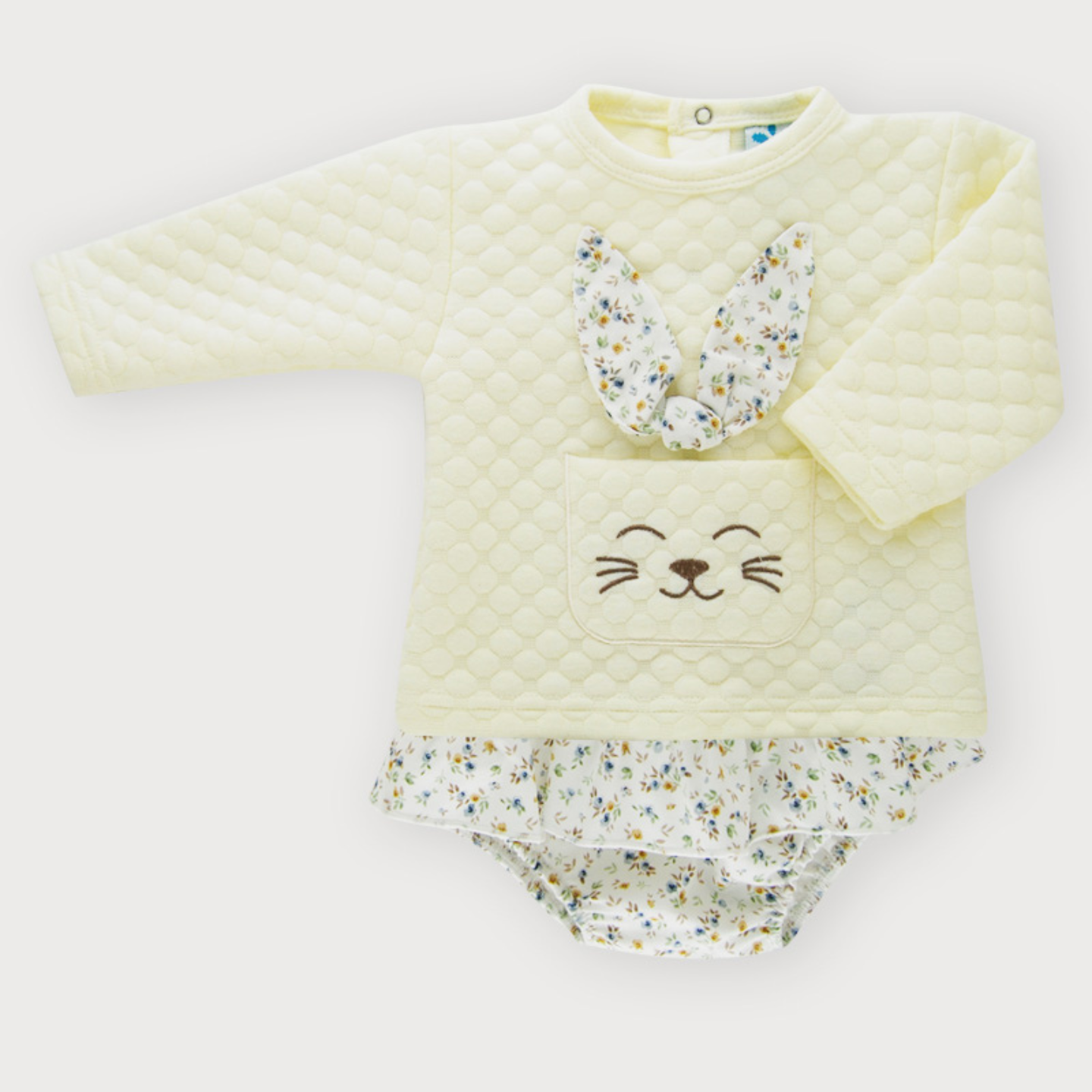 Sardon Cream Floral Bunny Jam Pants
