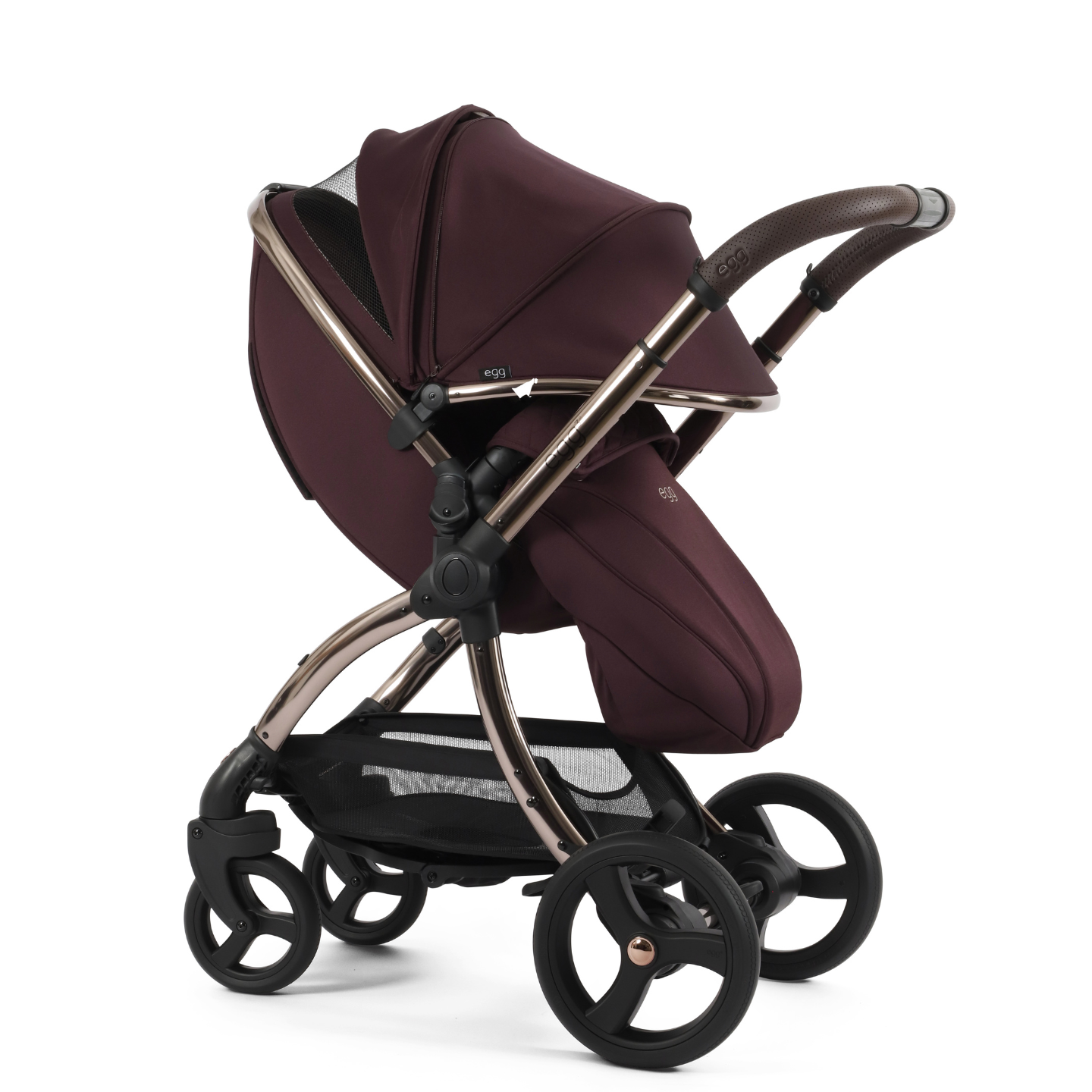 Egg3 Luxury 8 Piece i-Size Bundle - Mulberry