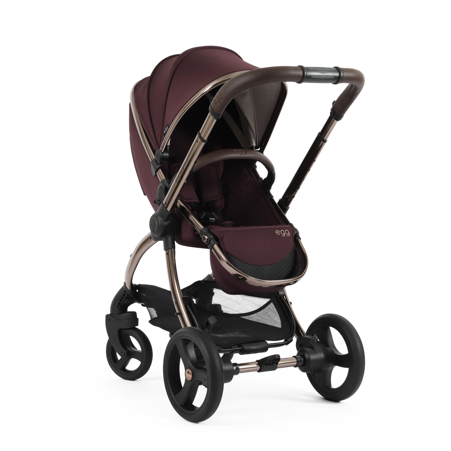 Egg3 Luxury 8 Piece i-Size Bundle - Mulberry