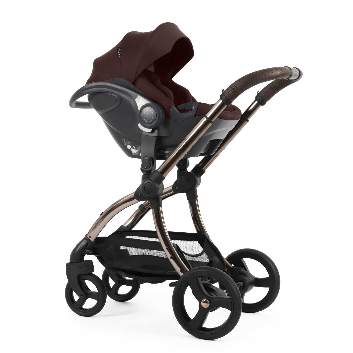 Egg3 Luxury 8 Piece i-Size Bundle - Mulberry