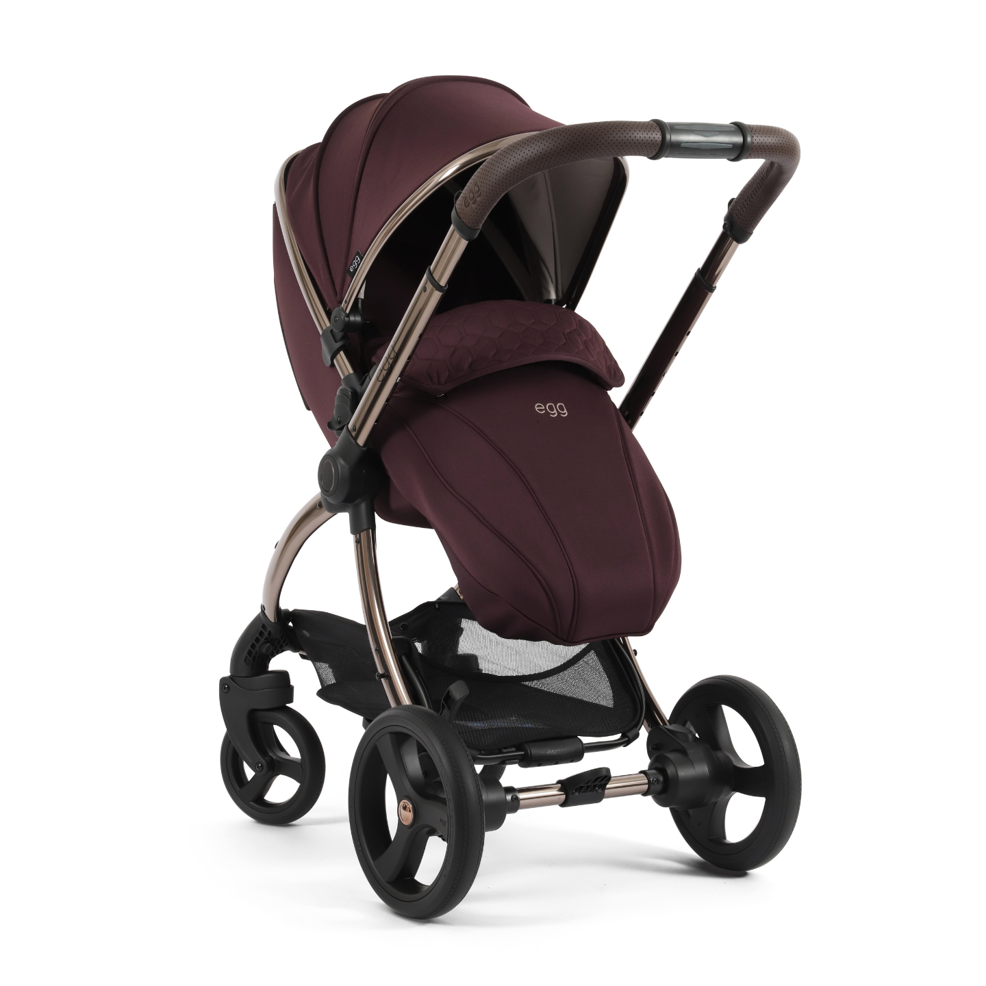 Egg3 Luxury 8 Piece i-Size Bundle - Mulberry