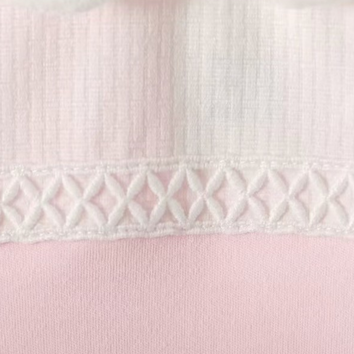 Baby Girls Pink Cotton Sleepsuit