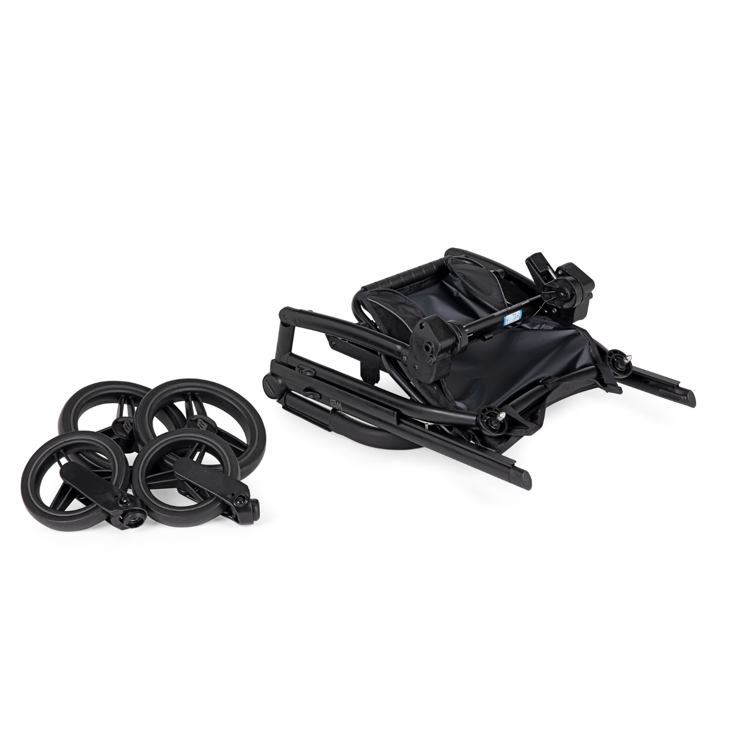 EX-DISPLAY Bebecar Pack Wei Combination & Car seat - Soft Black