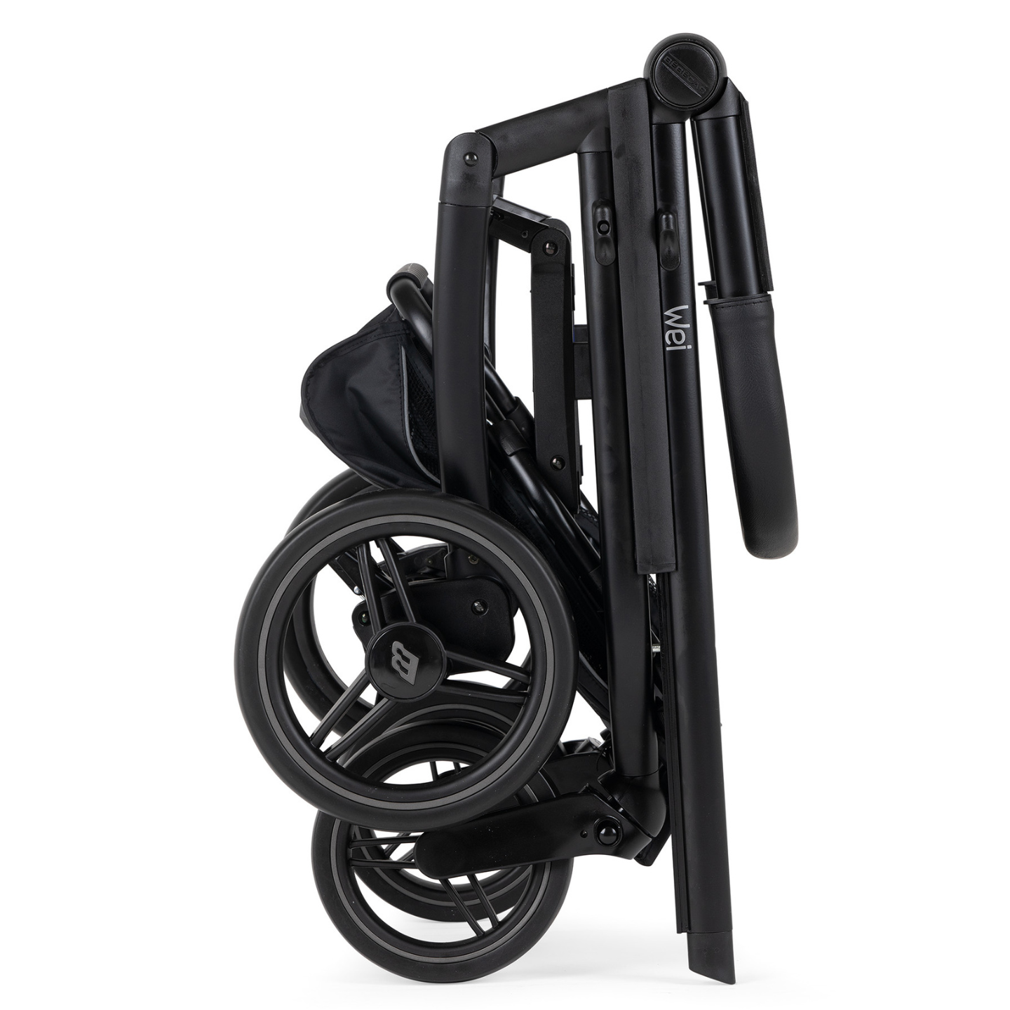 EX-DISPLAY Bebecar Pack Wei Combination & Car seat - Soft Black