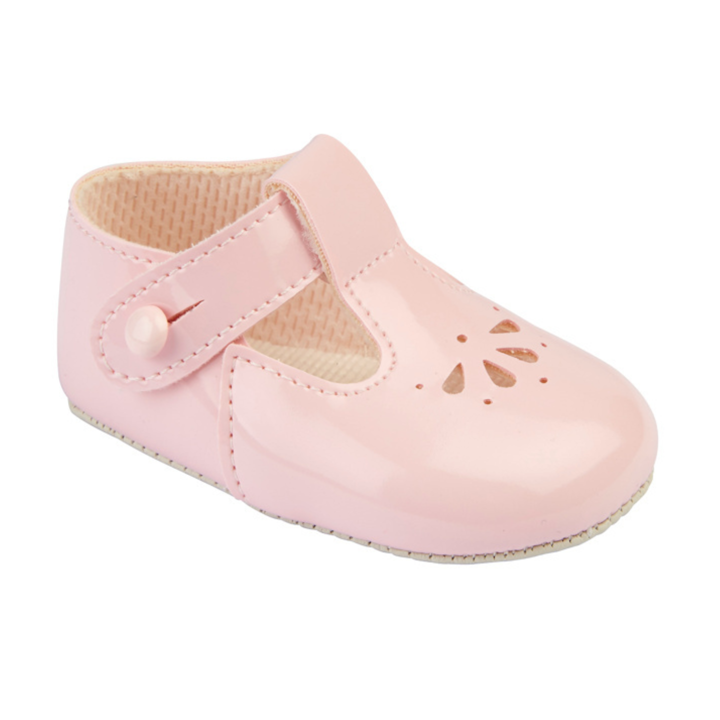 Pink Patent Pre Walkers