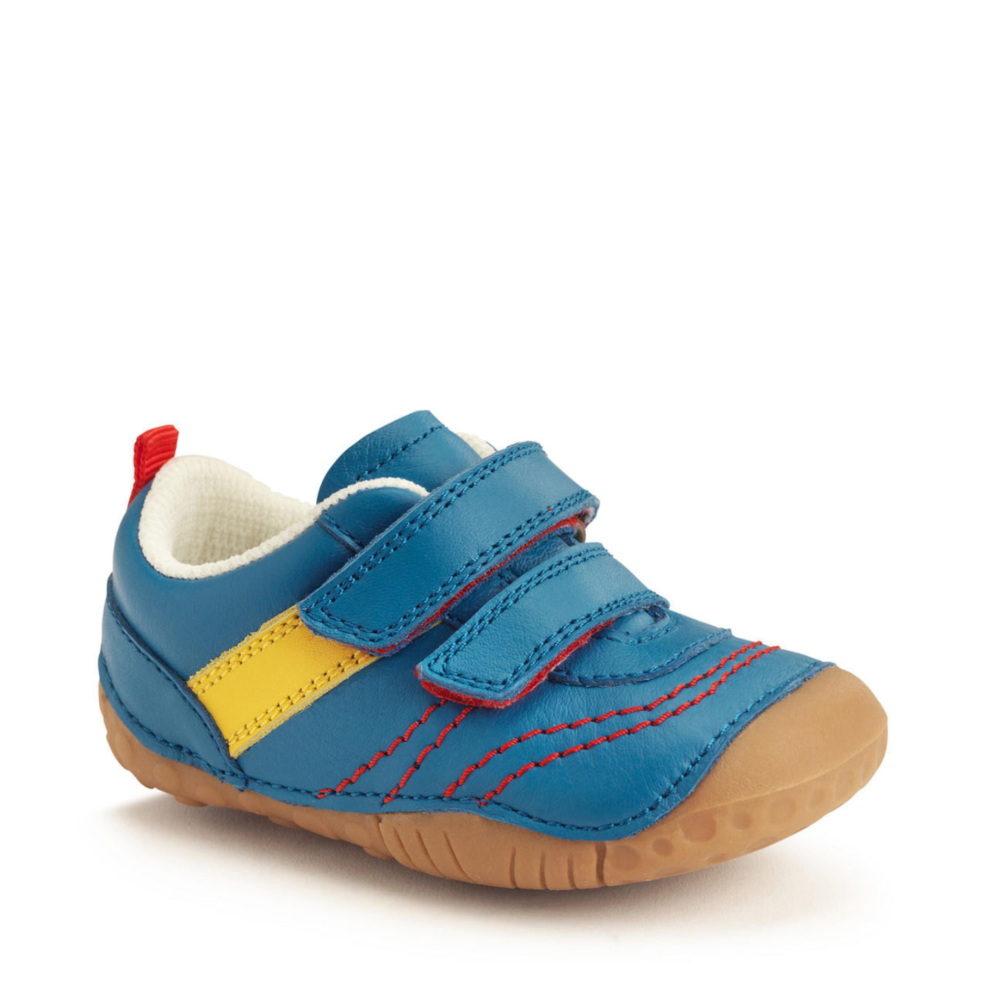 Start Rite Little Smile Bright Blue Leather Rip Tape Pre Walker