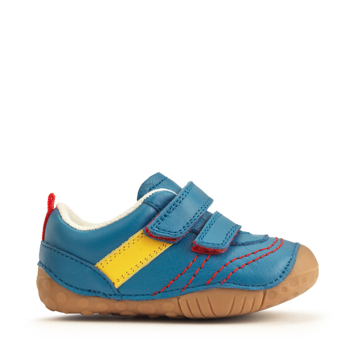 Start Rite Little Smile Bright Blue Leather Rip Tape Pre Walker