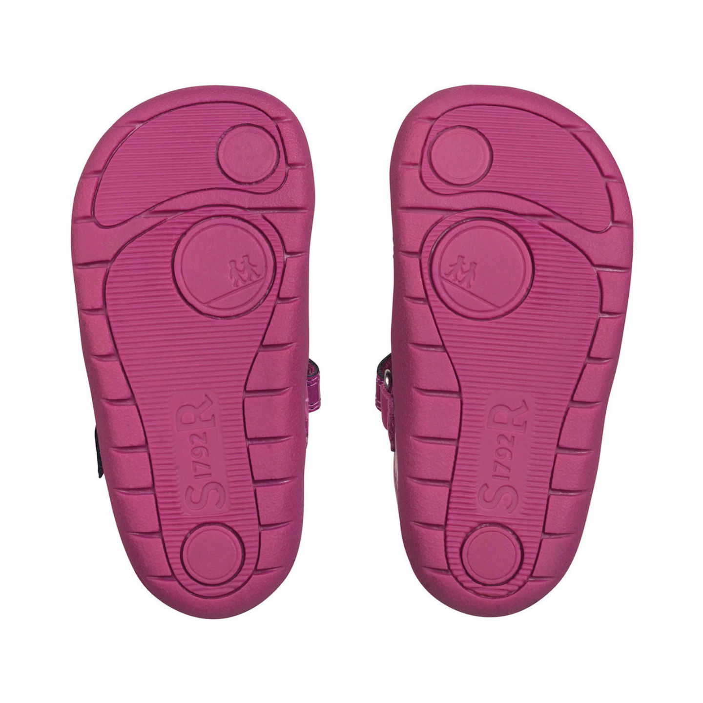 Start Rite Party Berry Patent Girls Rip Tape First Walking Shoe