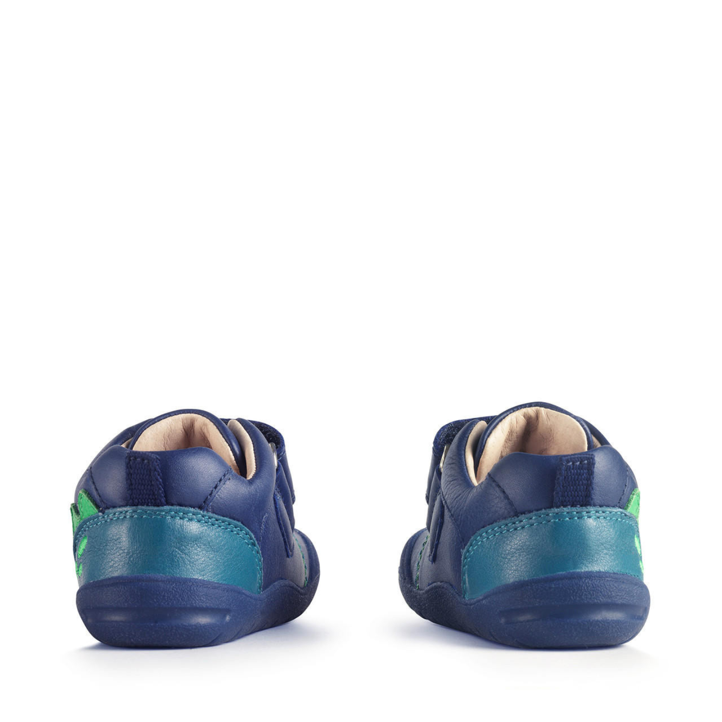Start Rite Dino Foot French Navy Riptape First Walking Shoe