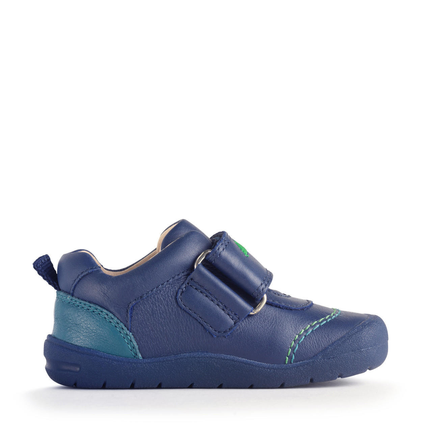 Start Rite Dino Foot French Navy Riptape First Walking Shoe