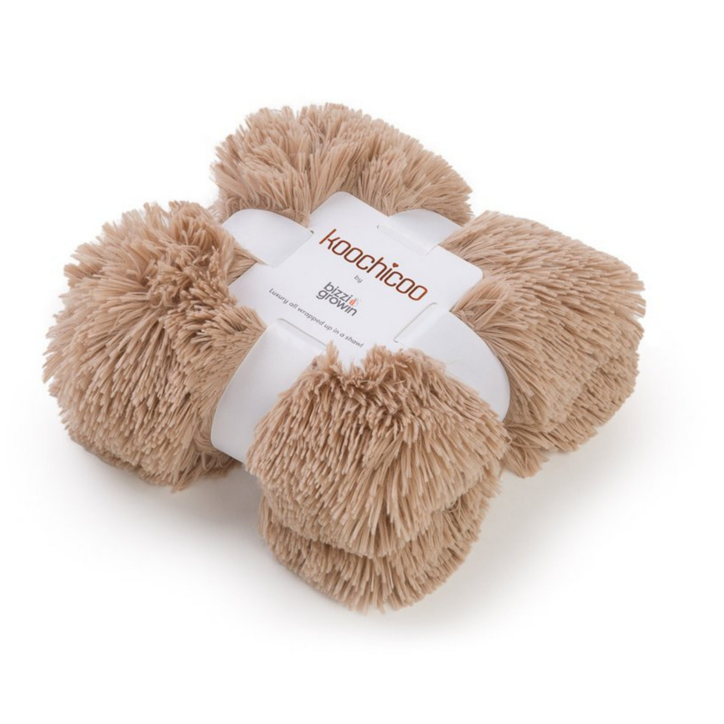 Koochicoo - Biscotti Fluffy Baby Blanket