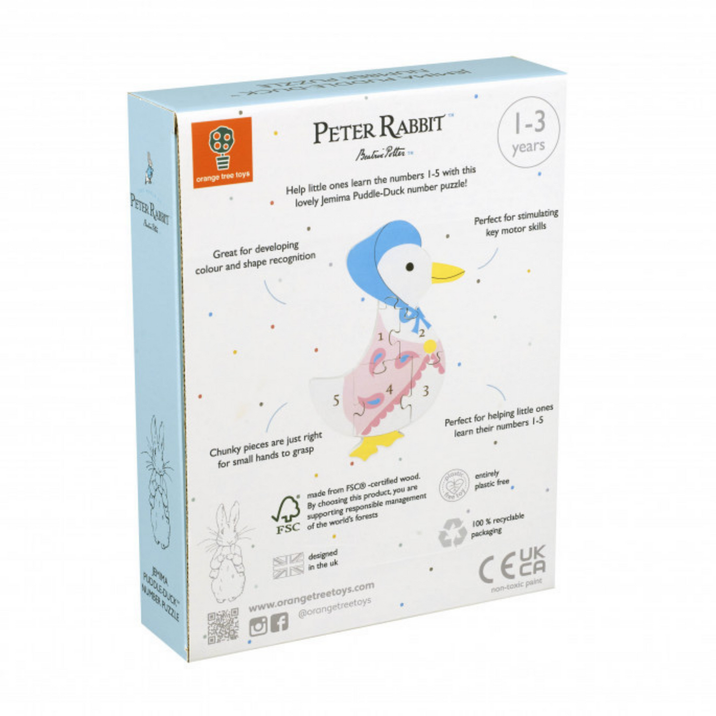 Jemima Puddle Duck Number Puzzle (FSC)
