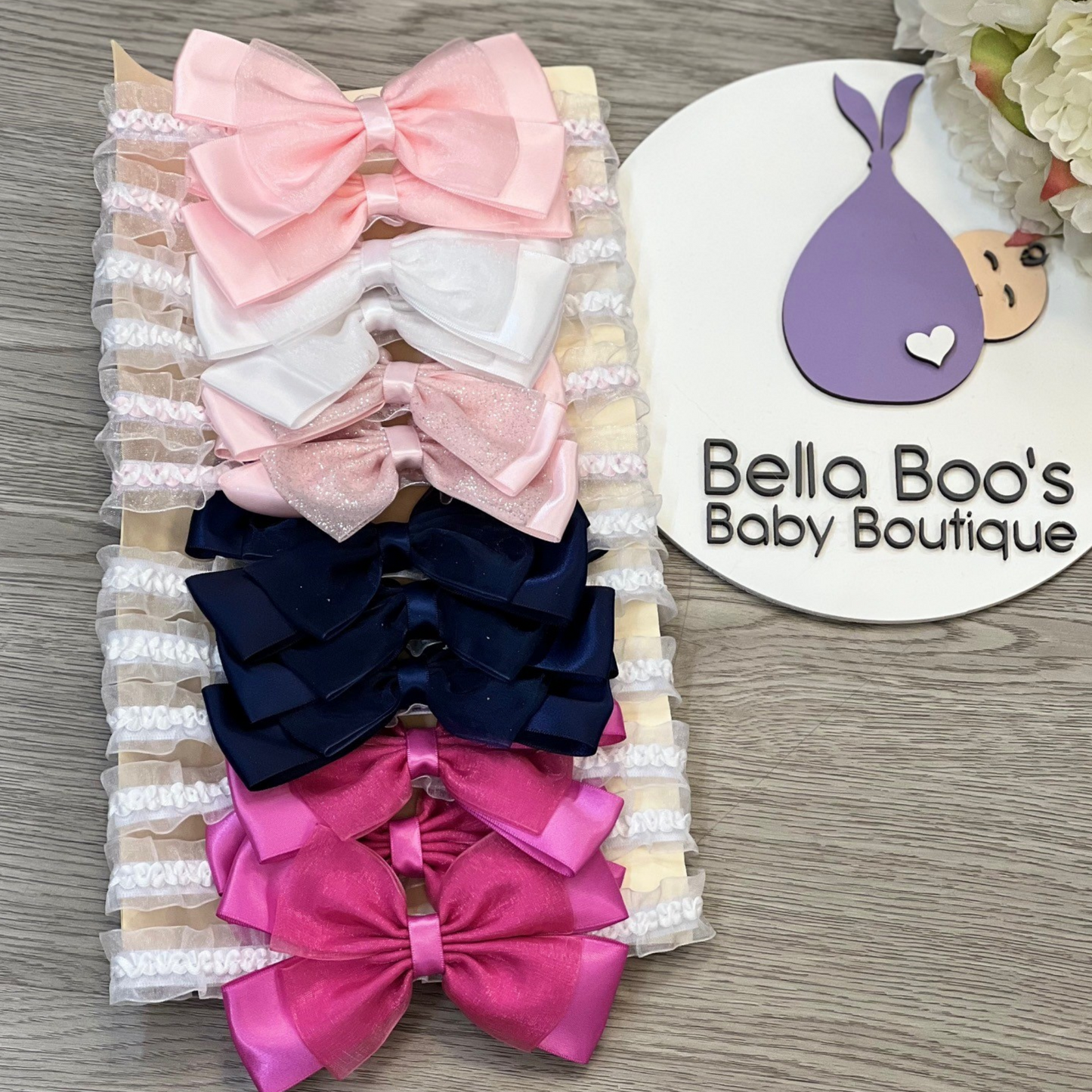 Girls Bow Headband