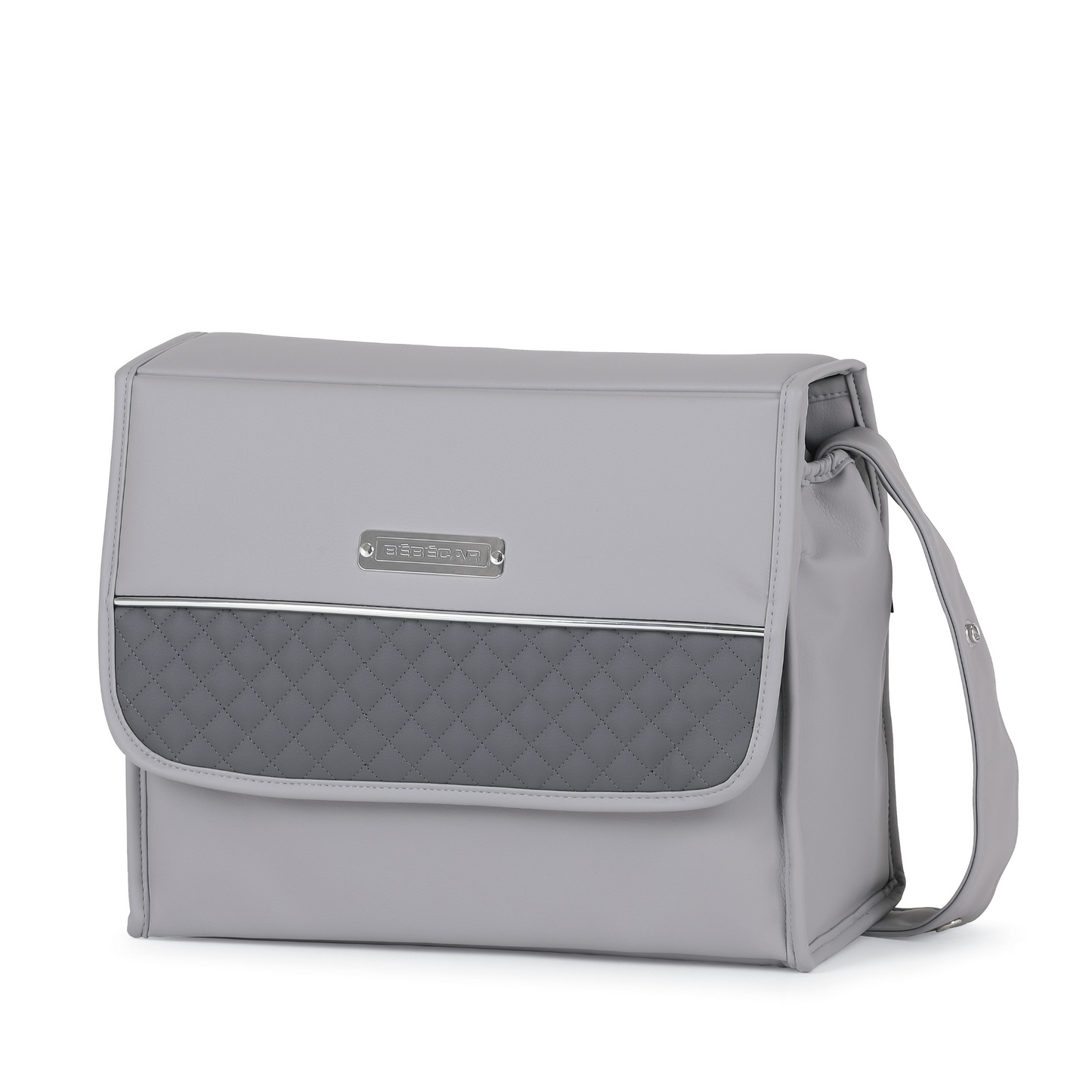Bebecar Changing Bag Carre (Square) - Pewter (005)